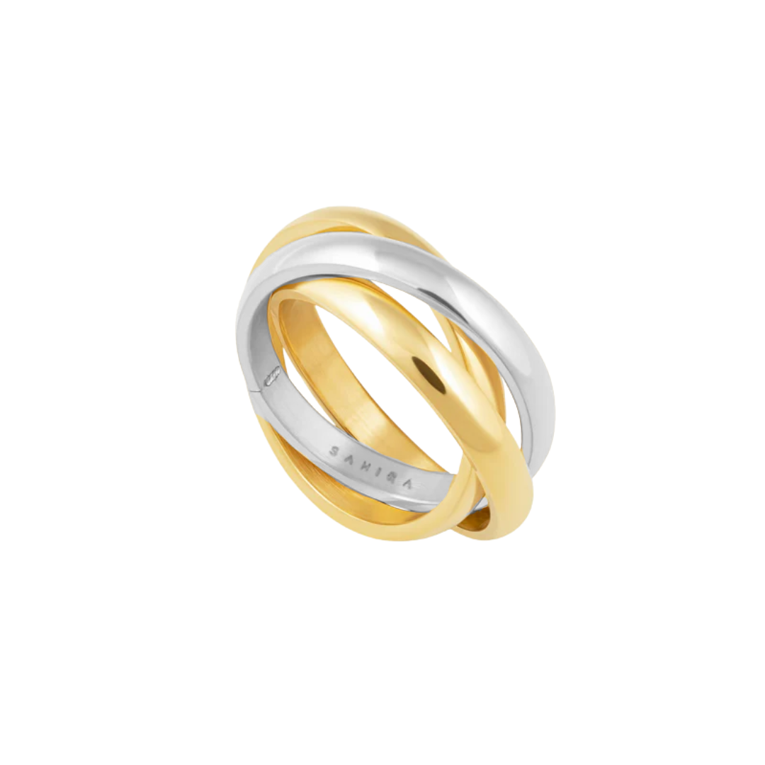 Golden Girl Ring Two Tone Main image