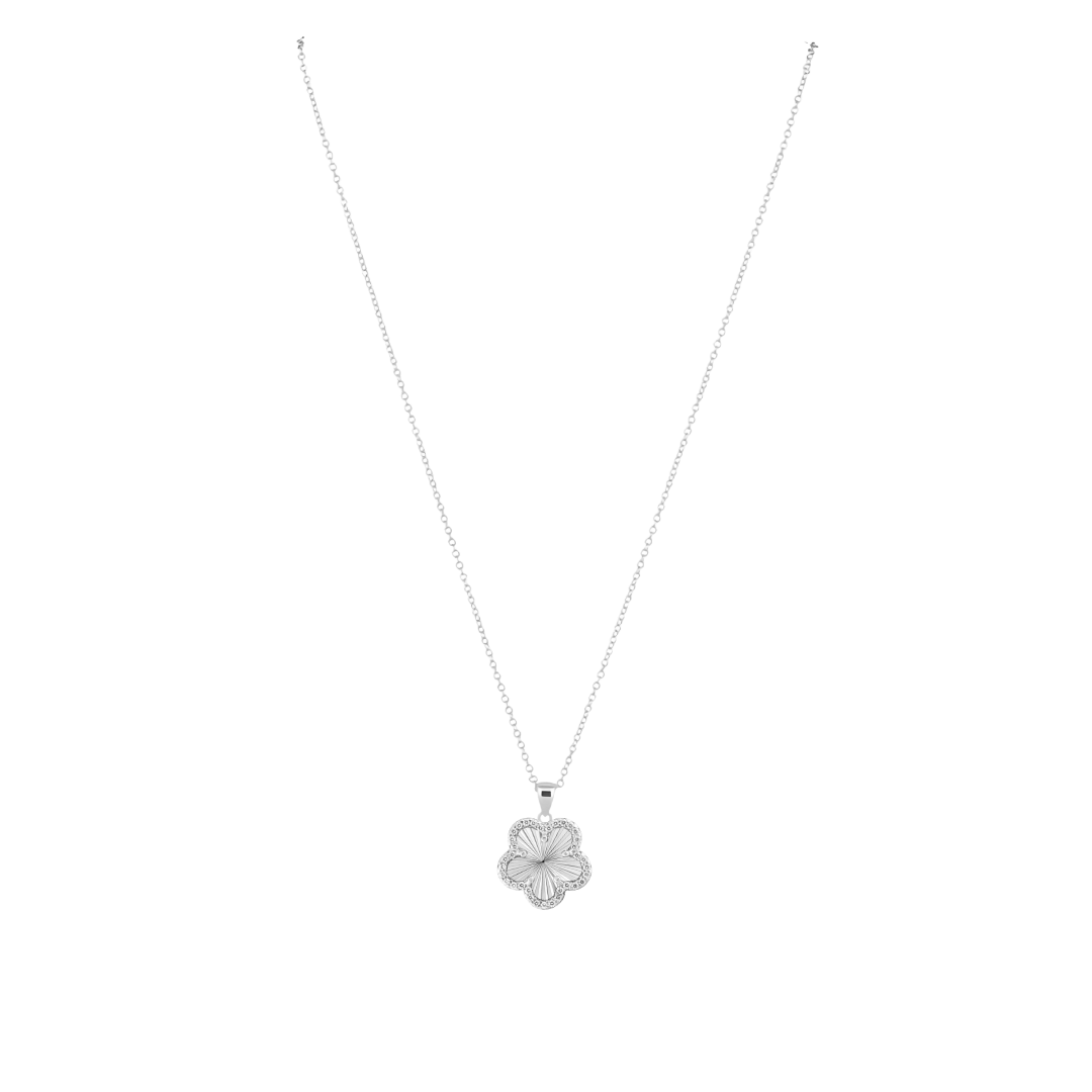 Adeline Pave Outline Pendant Necklace Secondary image