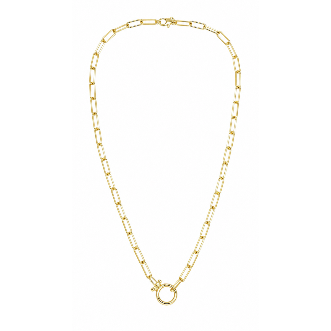Paperclip Chain Necklace Main image