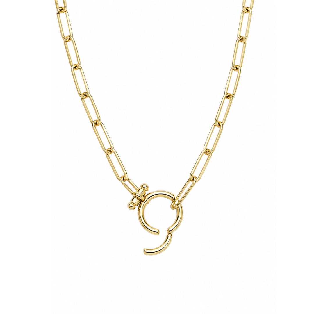 Paperclip Chain Necklace Secondary image