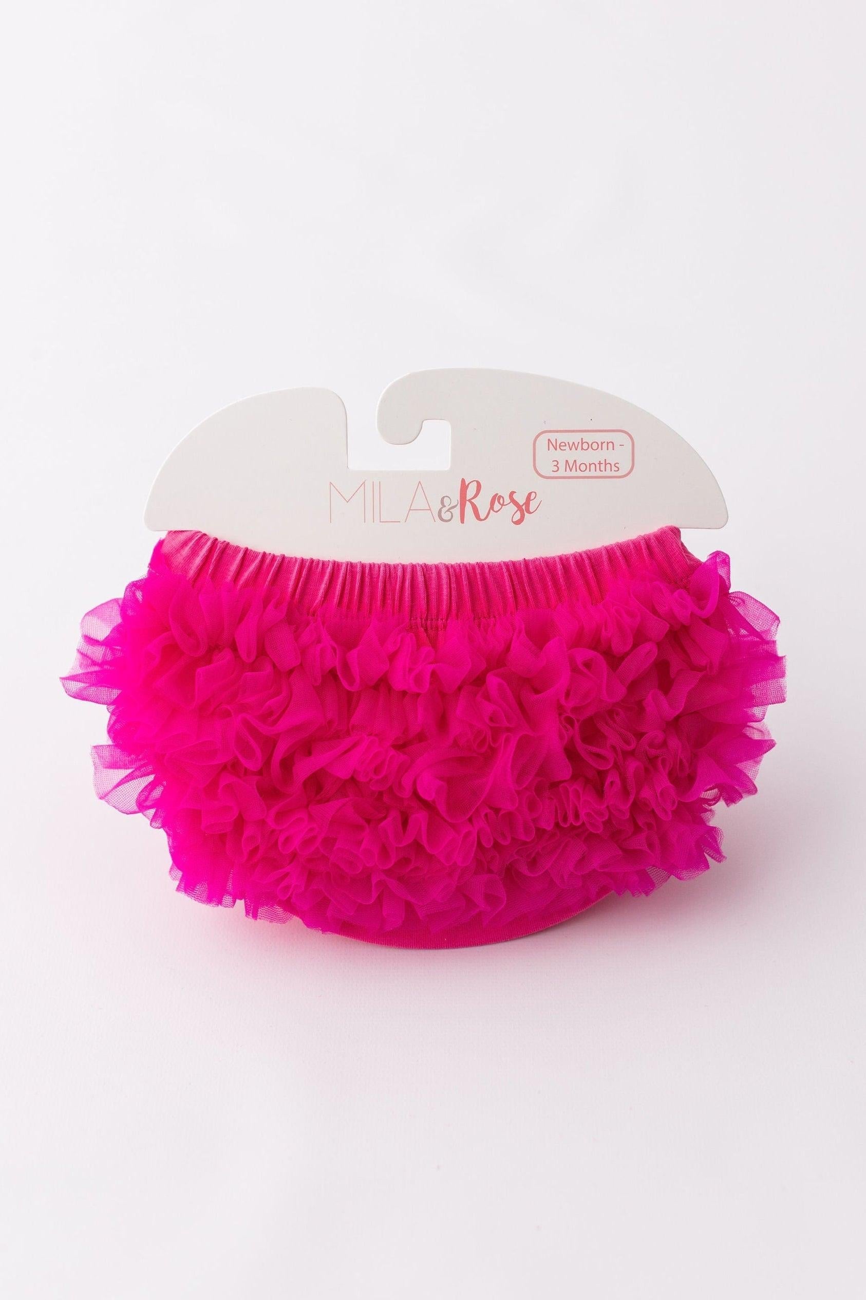 Hot Pink Ruffle Bum Bloomer Main image