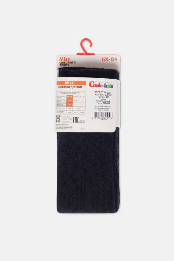 Conte-Kids Cotton Tights Miss 617 - Lace Pattern
