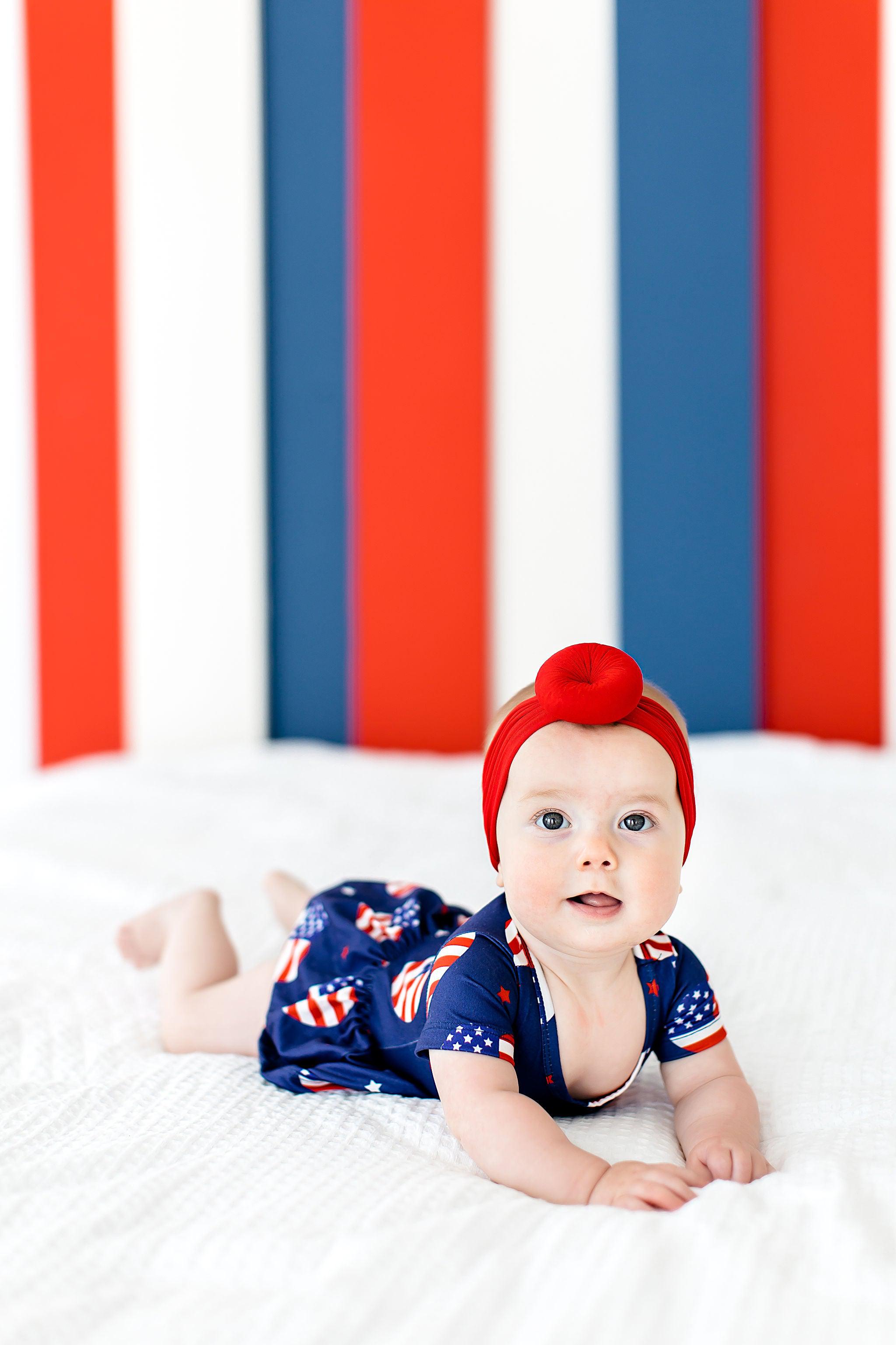 SALE I Heart the USA S/S Twirl Bodysuit Secondary image