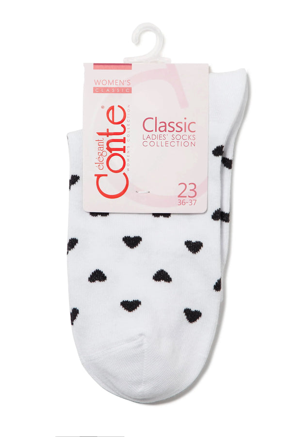 Conte Cotton Socks Classic - 143 Hearts