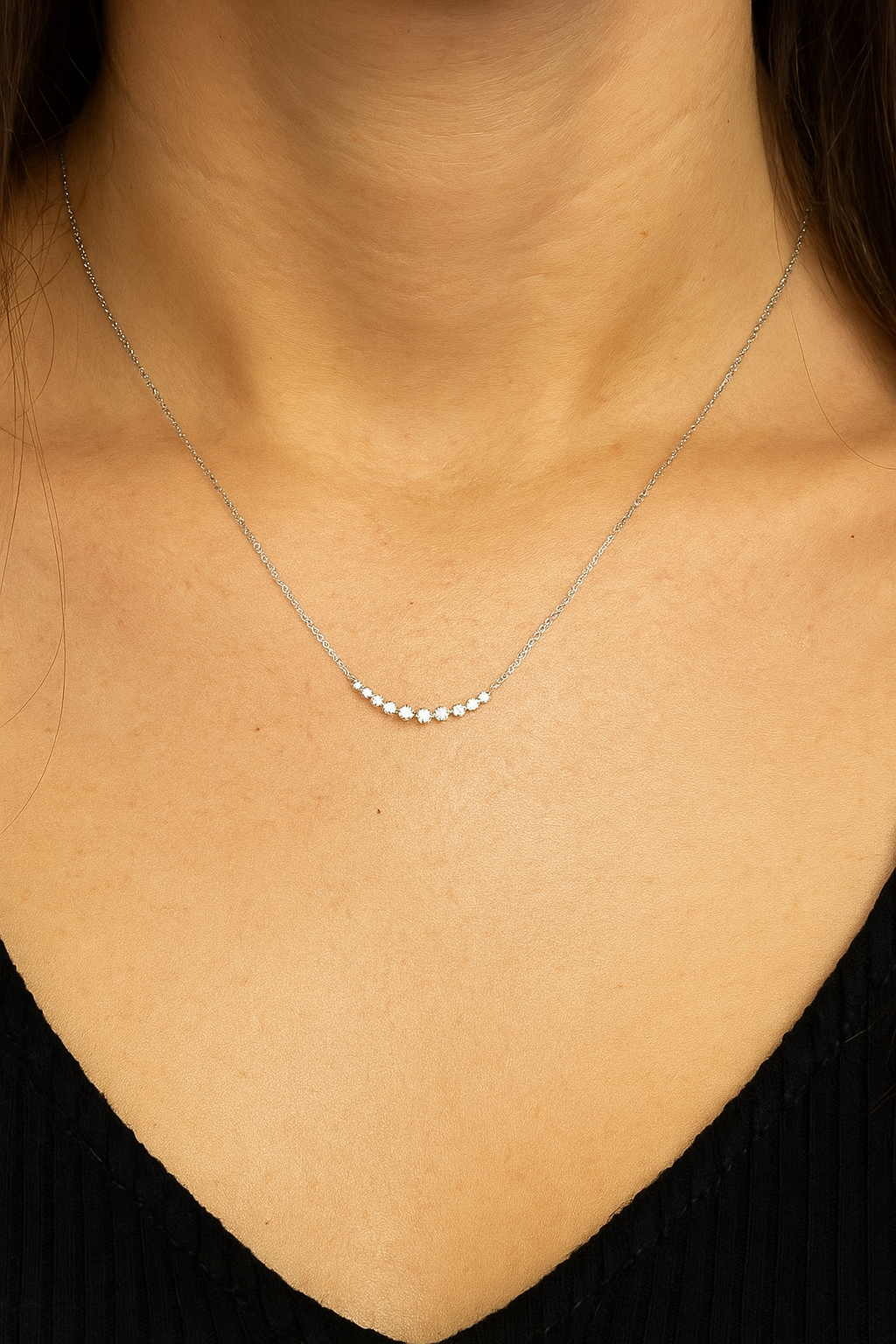 Imani CZ Necklace Secondary image