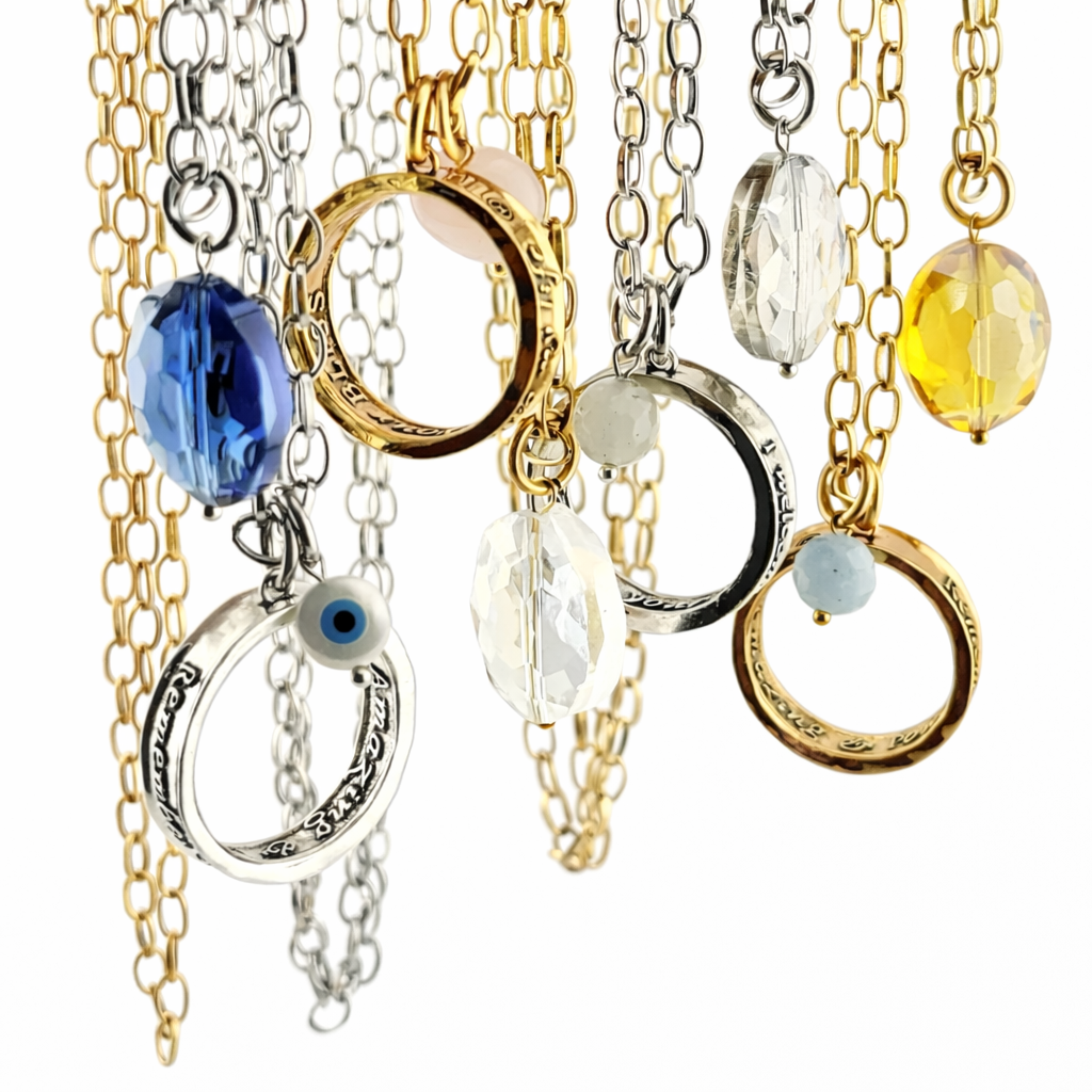 I Welcome Miracles Ring Original Necklace Secondary image