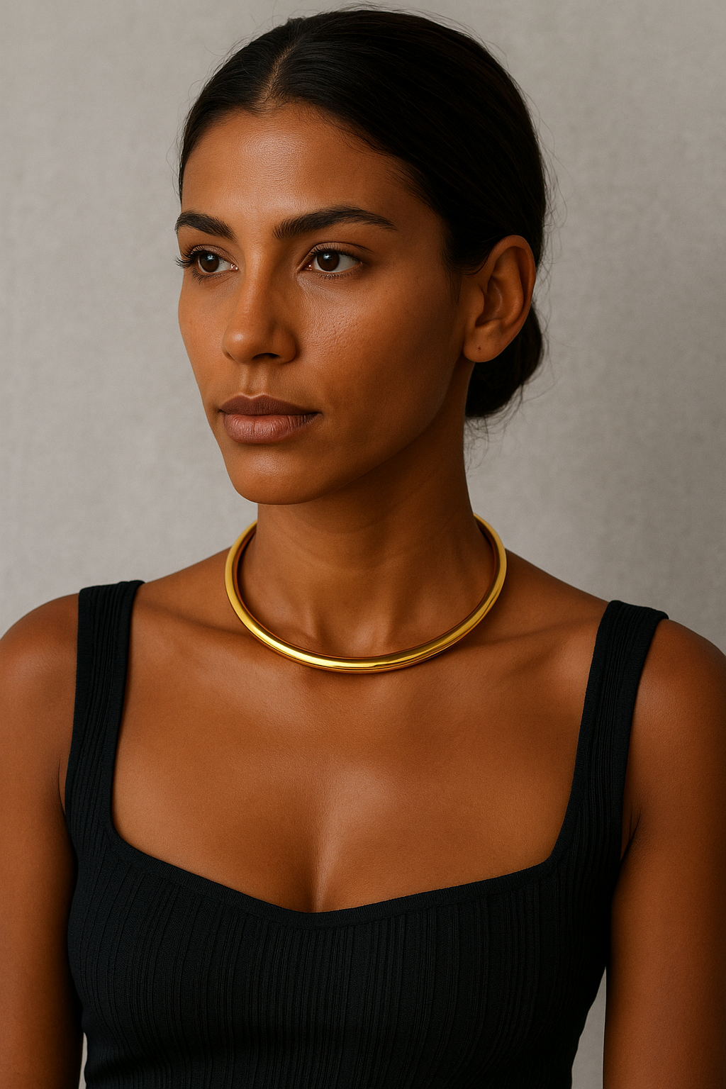 Azaria Cuff Necklace Secondary image