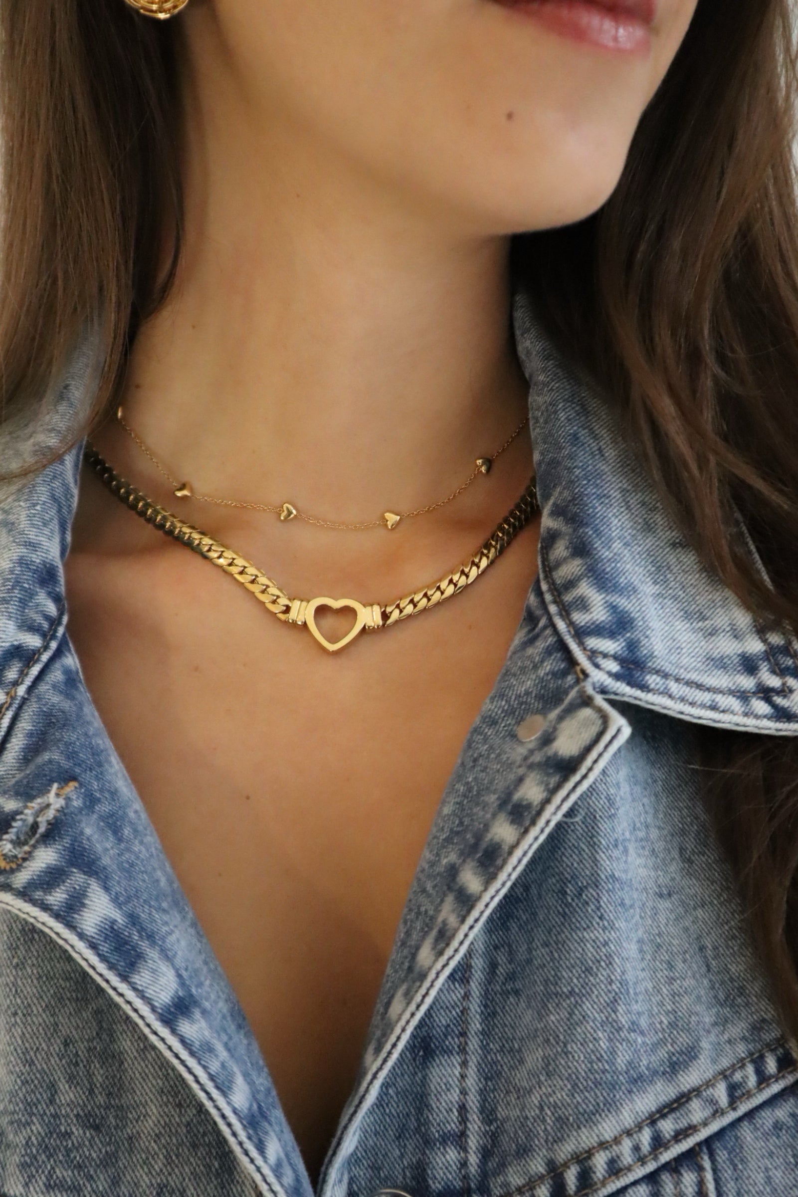 Esme Heart Necklace Secondary image