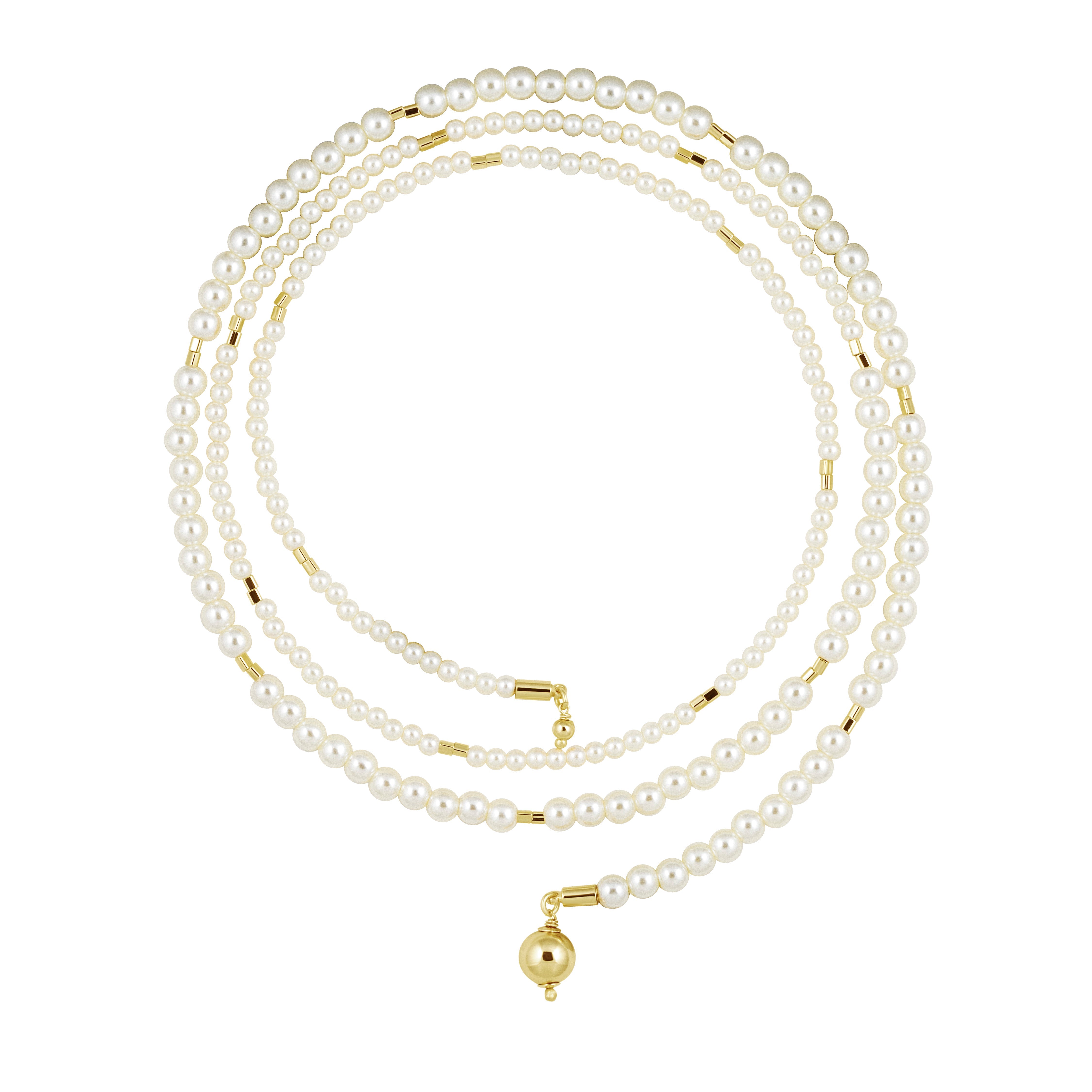 Elowen Pearl Wrap Choker Main image