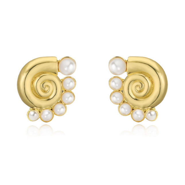 Mini Pearl Shell Earring Main image