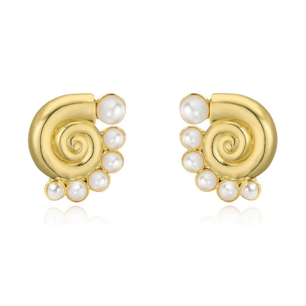 Mini Pearl Shell Earring