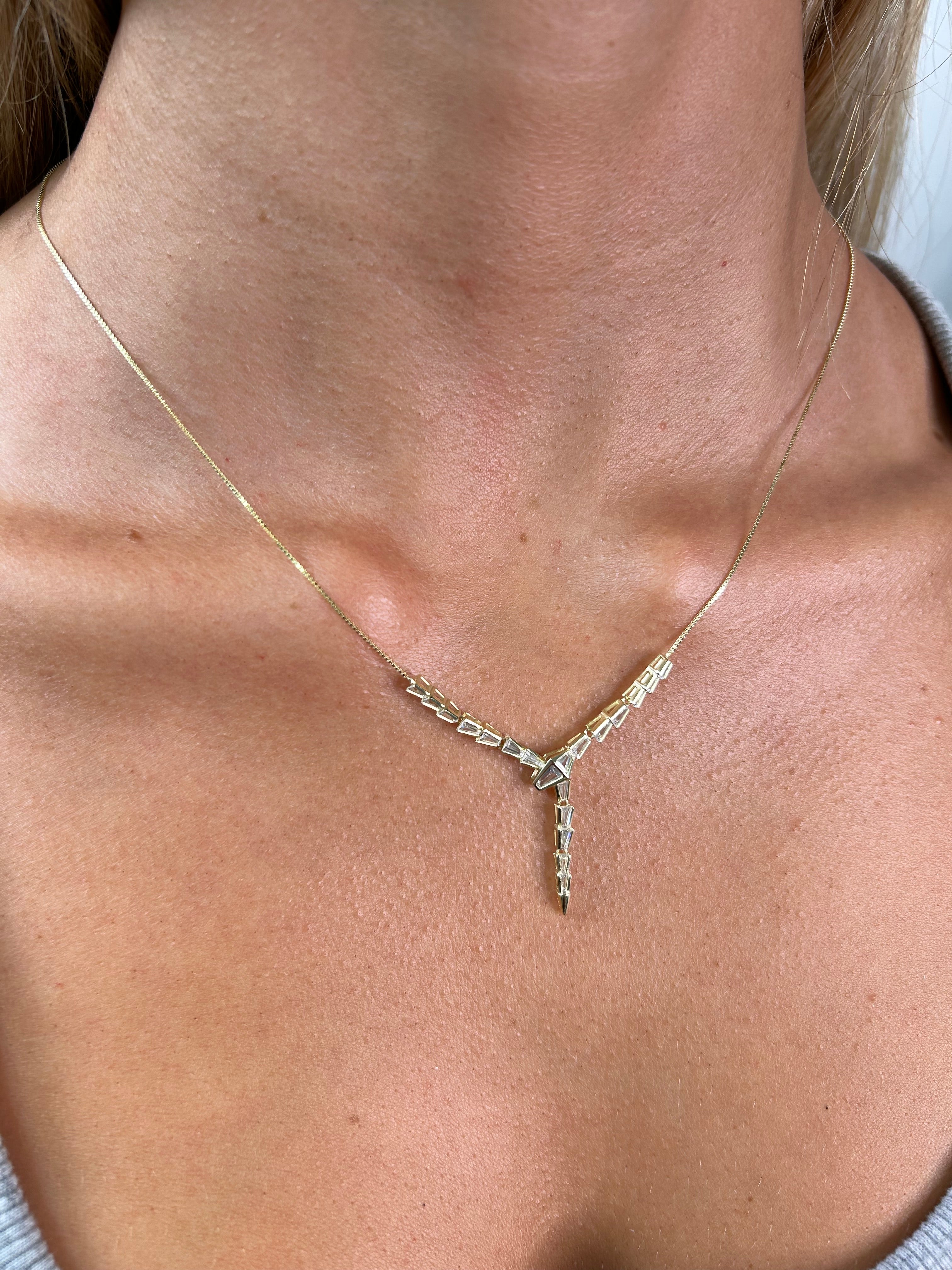 Trina Snake Necklace Secondary image