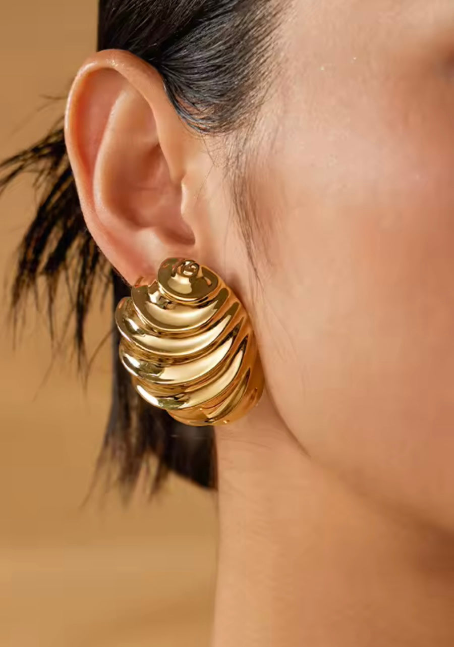 Clea Statement Earrings Secondary image