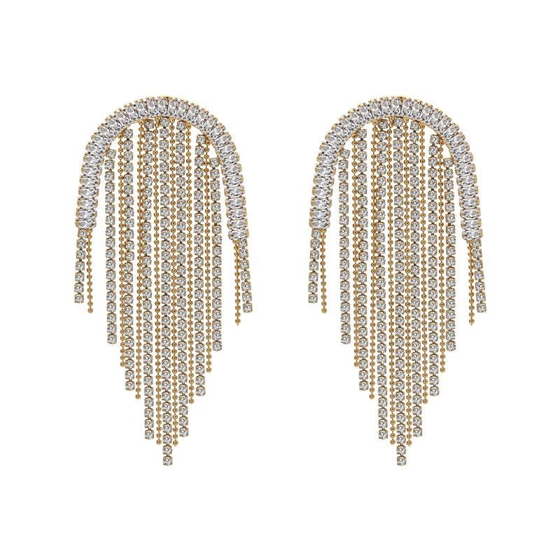 Rochelle CZ Drop Earring Main image