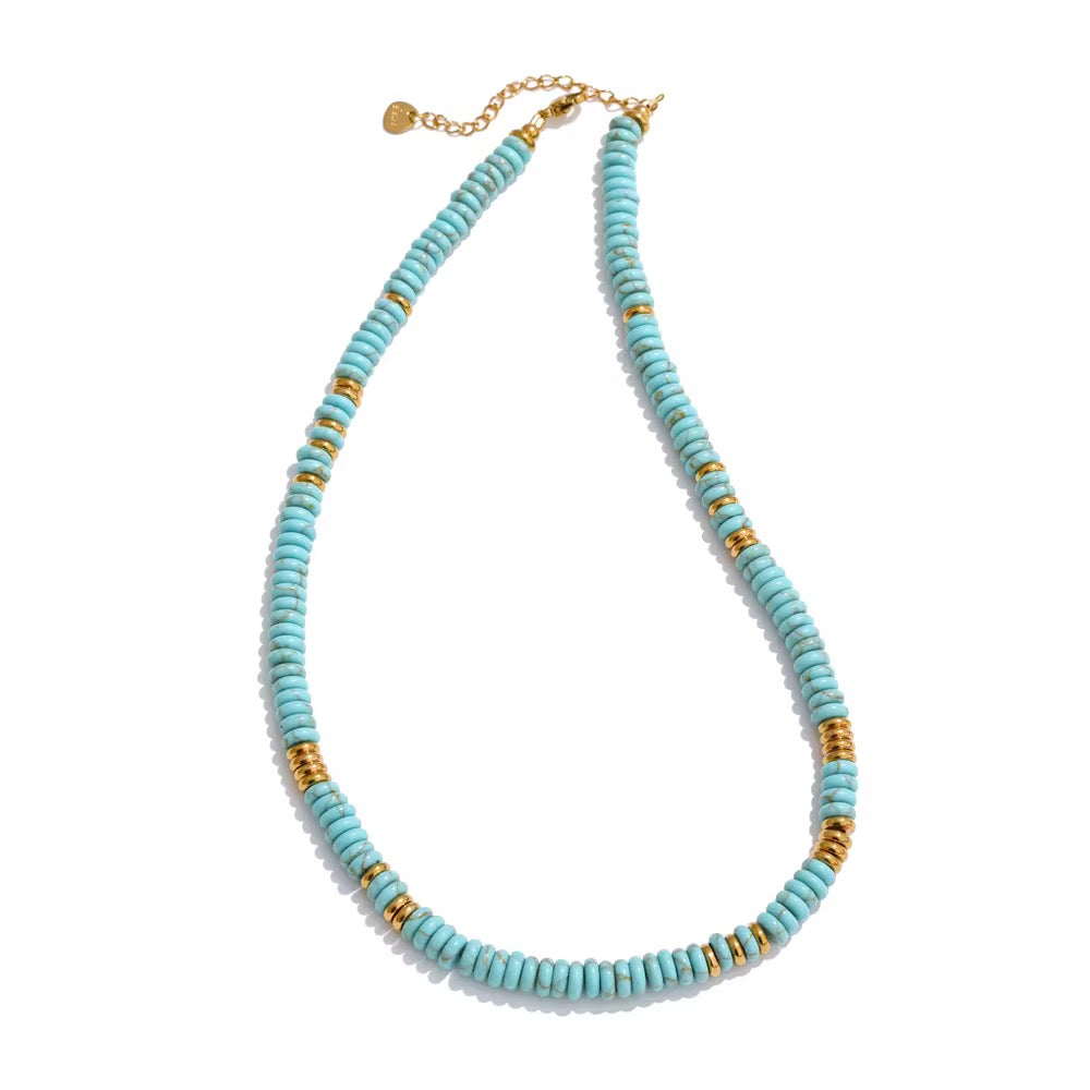 Turquoise Beaded Necklace Main image