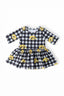 Iowa Plaid Tigerhawk 3/4 Sleeve Twirl Bodysuit