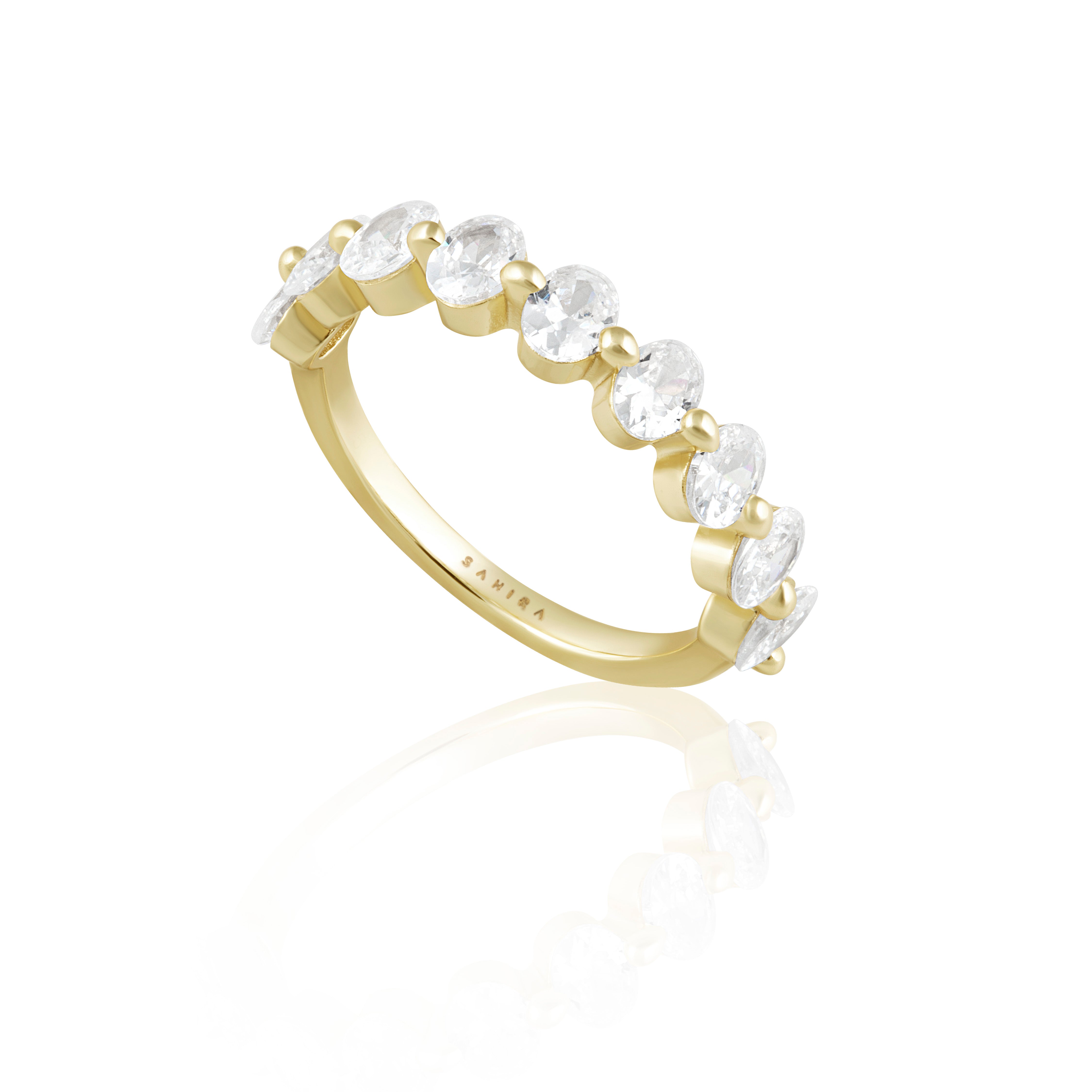 Jade Oval Cut Ring Main image