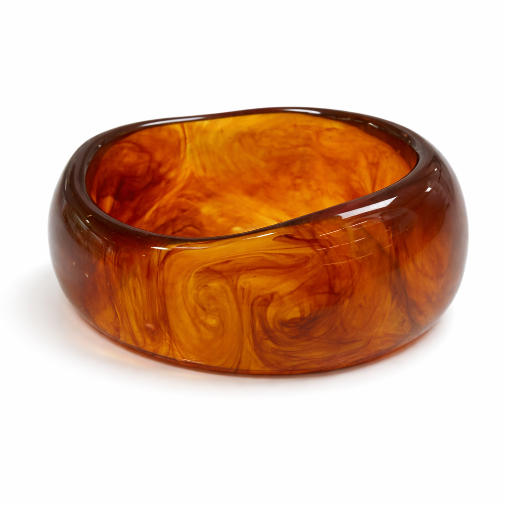 Jessie Brown Acrylic Bangle Main image