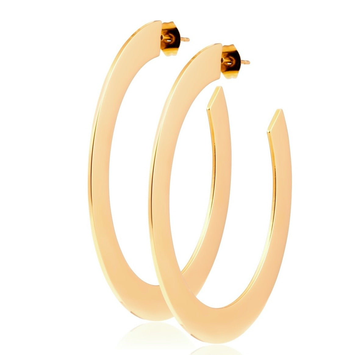 Jodie Large Flat Hoop Main image