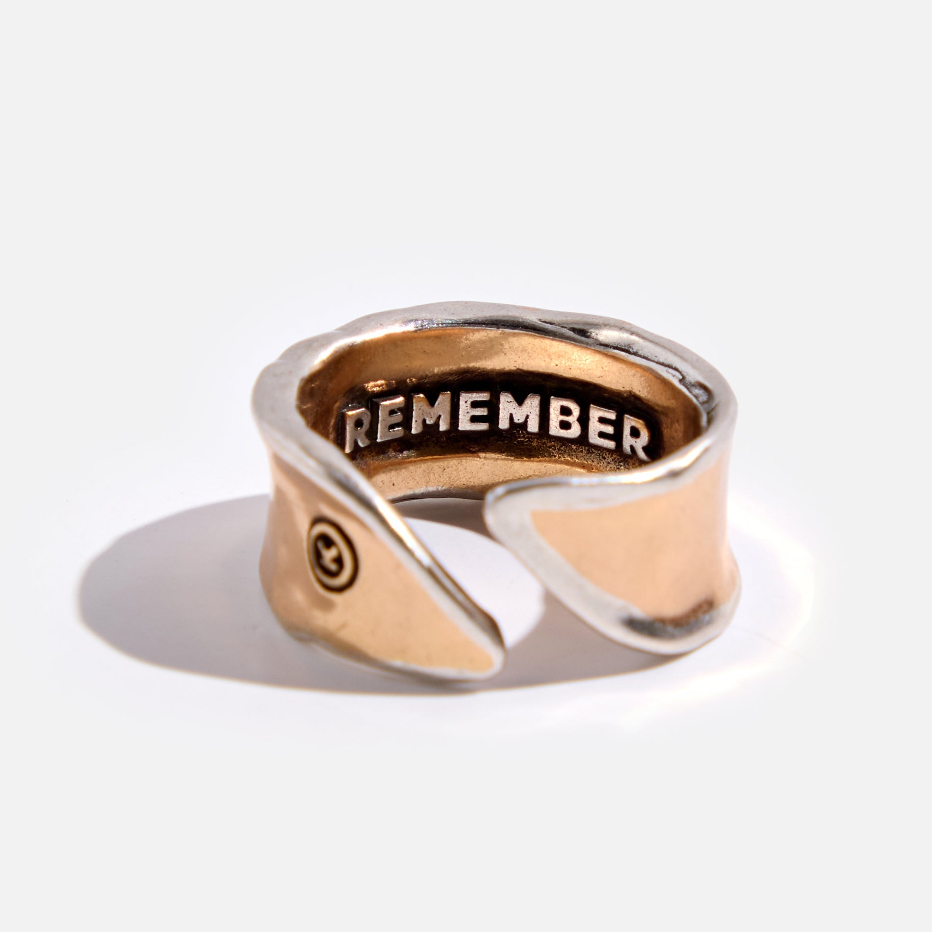 Just Breathe Remember Adjustable Ring Secondary image