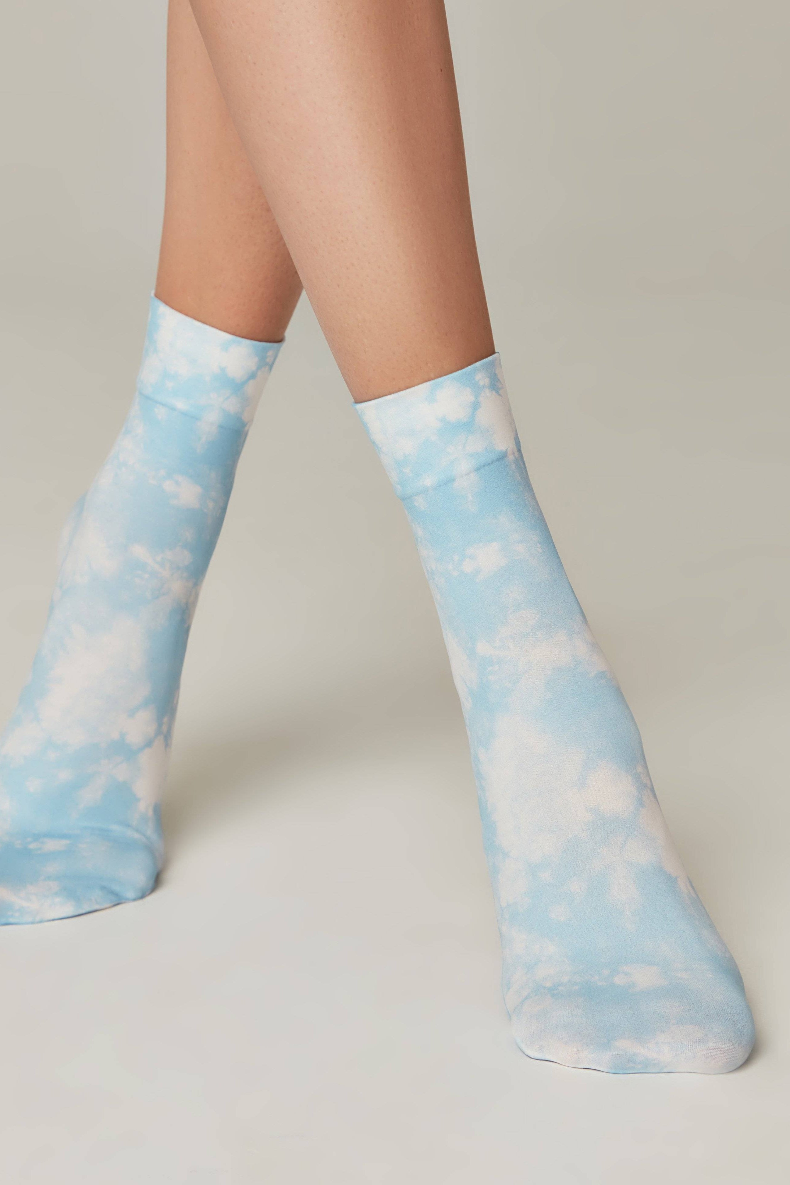 Socks Conte Fantasy 902 - Blue Mood Secondary image