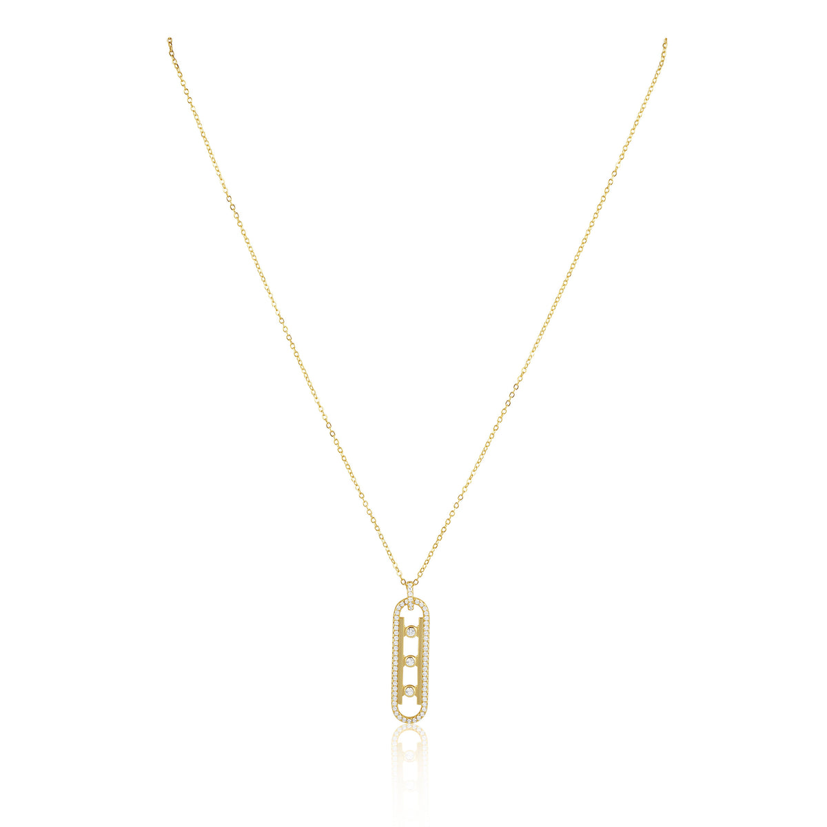 Kendra CZ Pendant Necklace Main image