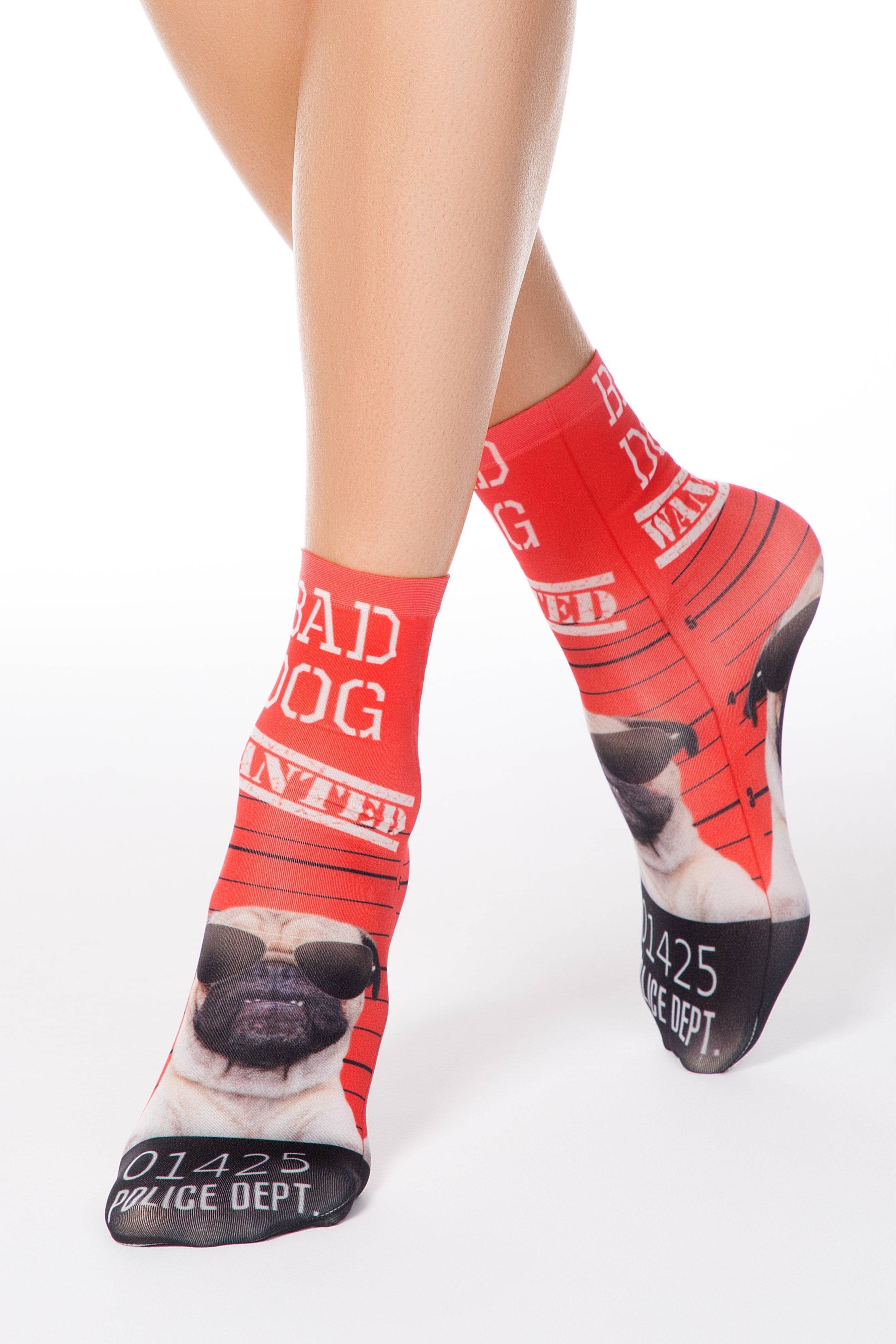 Dense Socks Conte Fantasy 006 - Bad Dog Design Main image