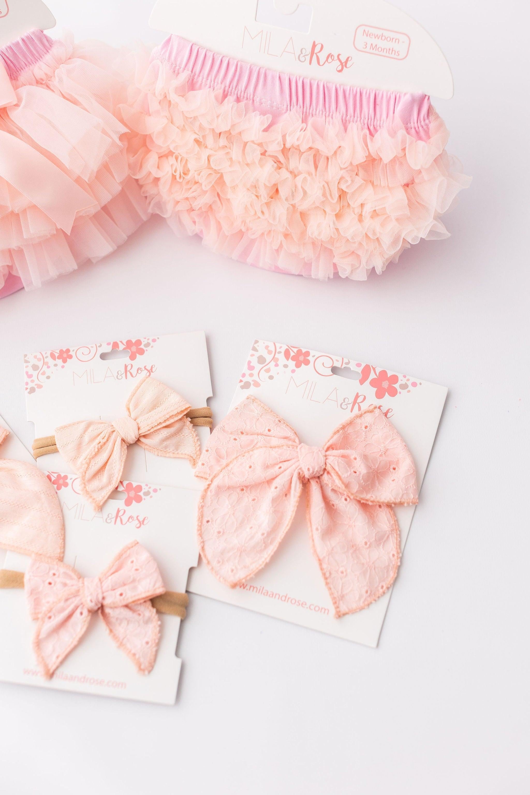 Light Pink Ruffle Bum Bloomer Secondary image