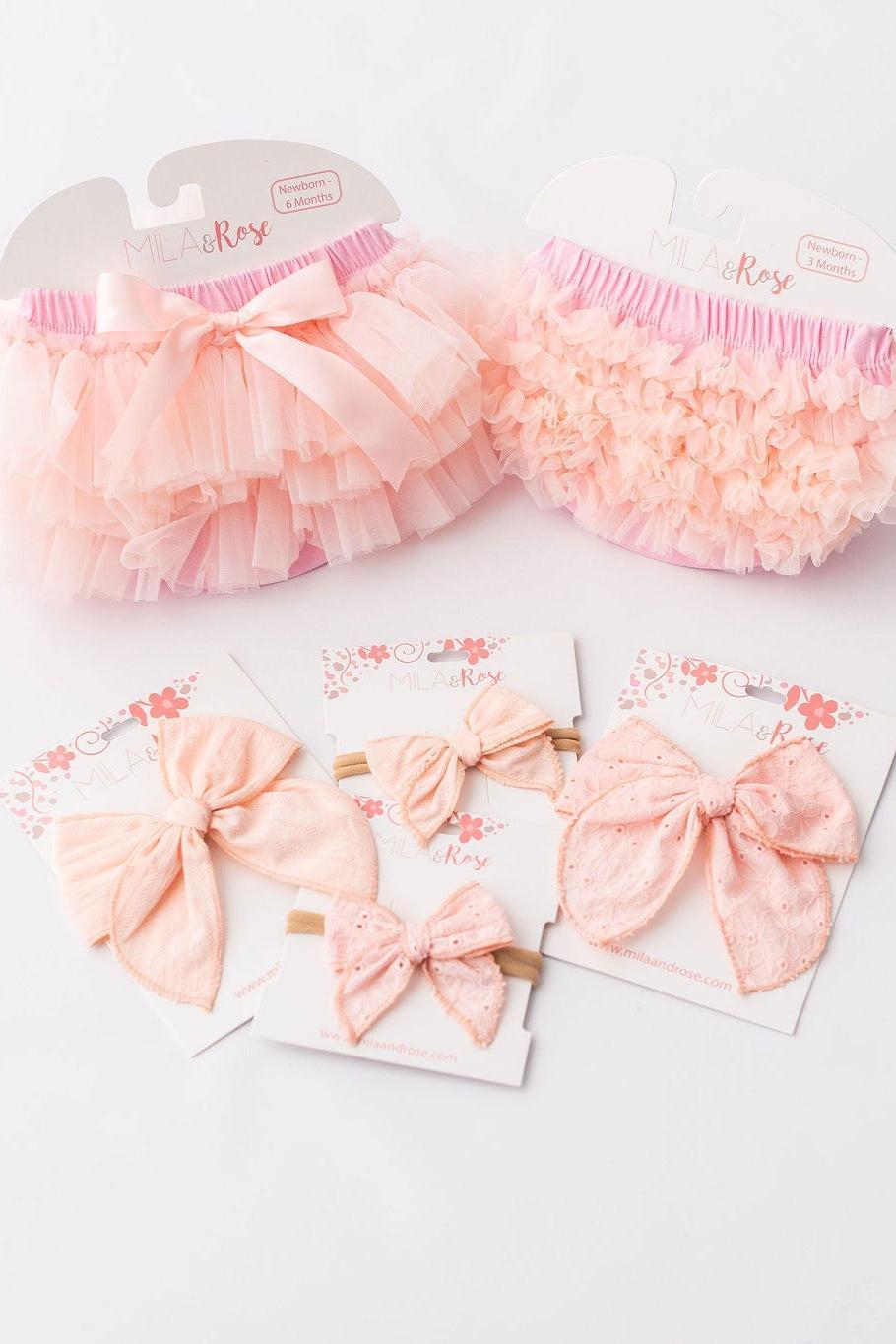 Light Pink Ruffle Tutu Bloomer Secondary image