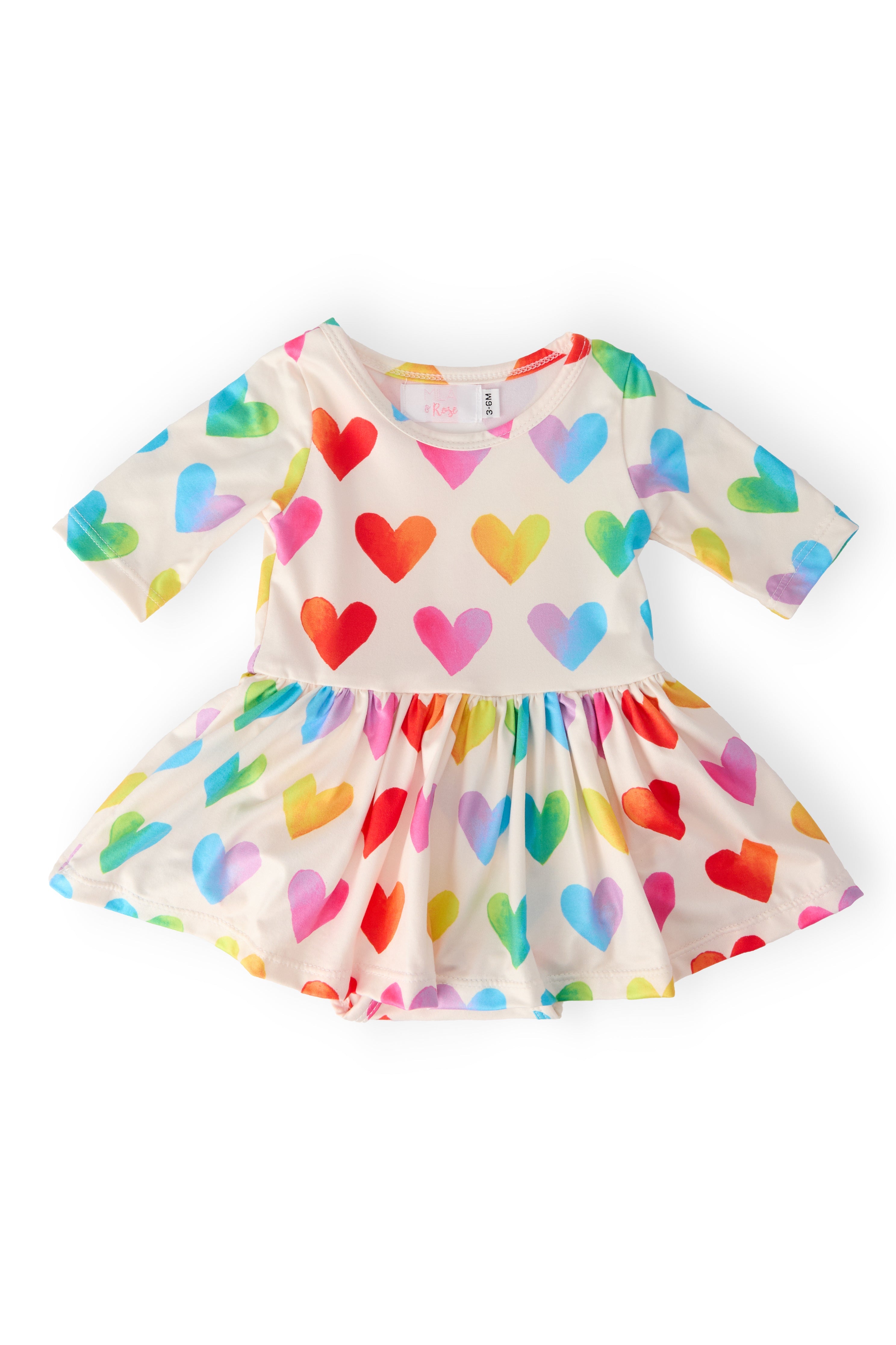Lotta Love 3/4 Sleeve Twirl Bodysuit Main image
