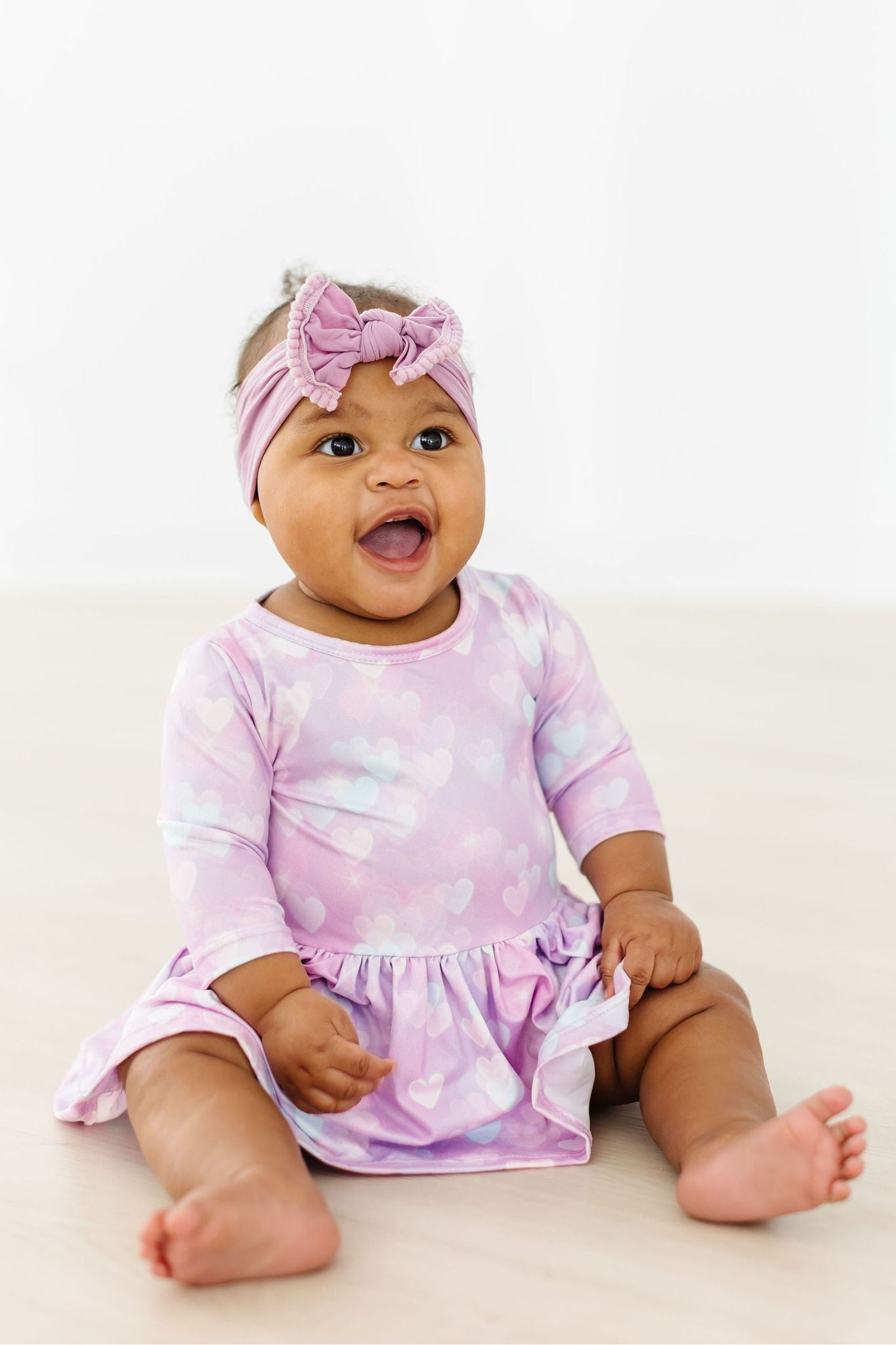 Love Story 3/4 Sleeve Twirl Bodysuit Secondary image