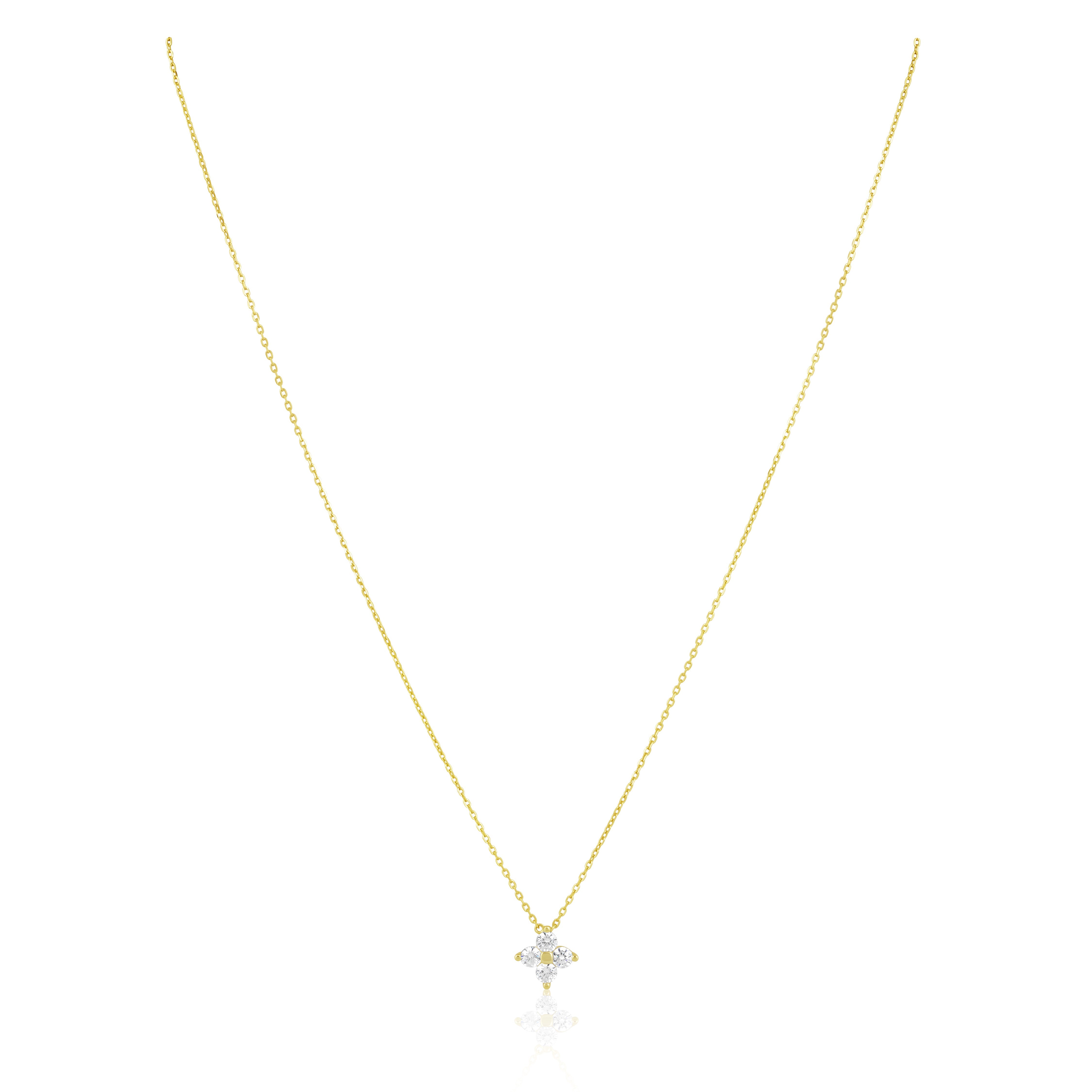 Mae CZ Pendant Necklace Main image