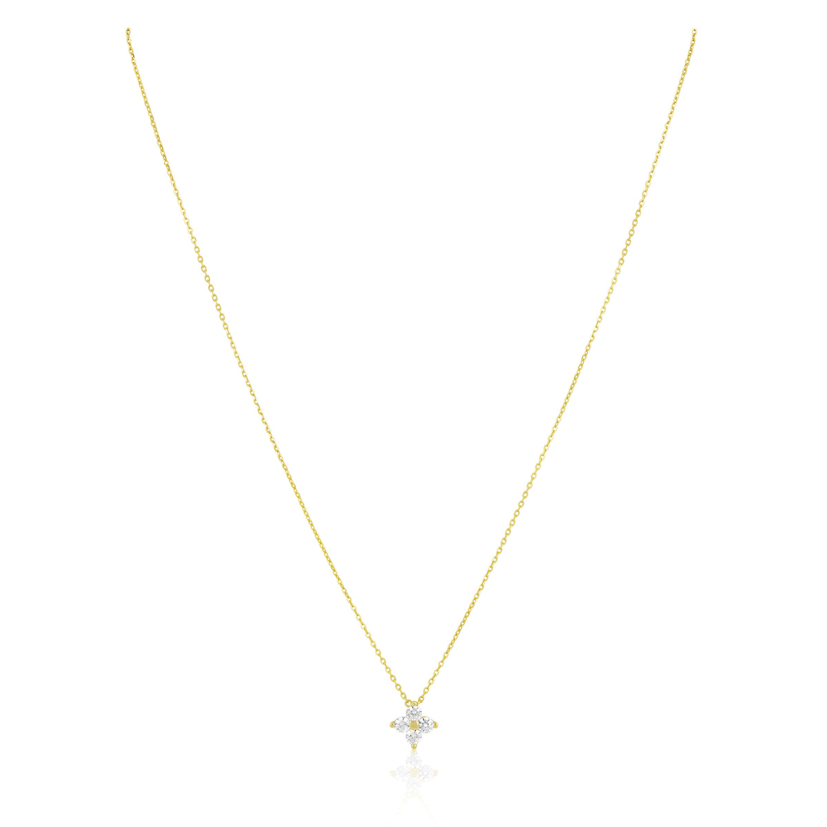 Mae CZ Pendant Necklace