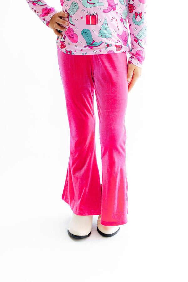 Magenta Velvet Bells
