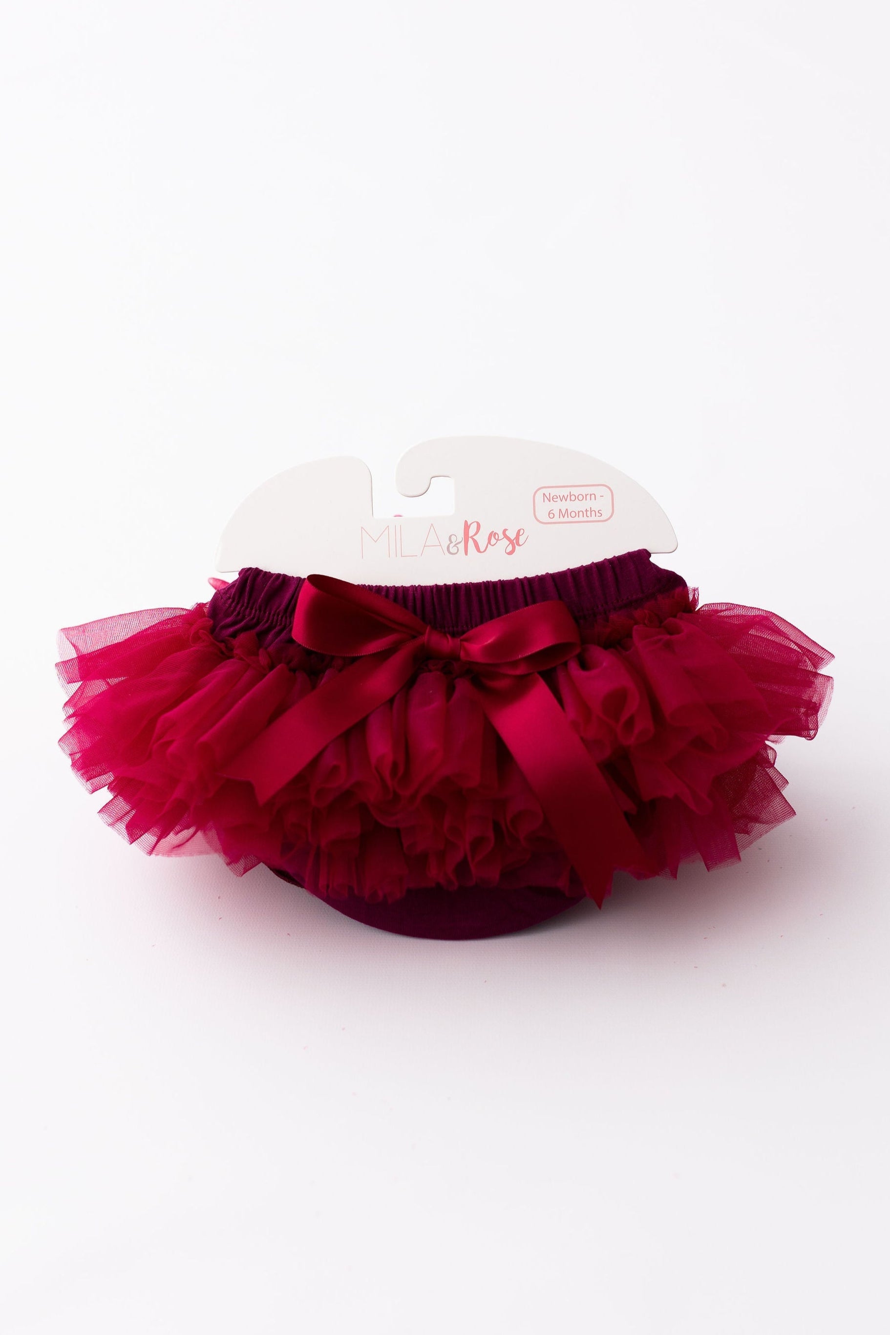 Maroon Ruffle Tutu Bloomer Main image