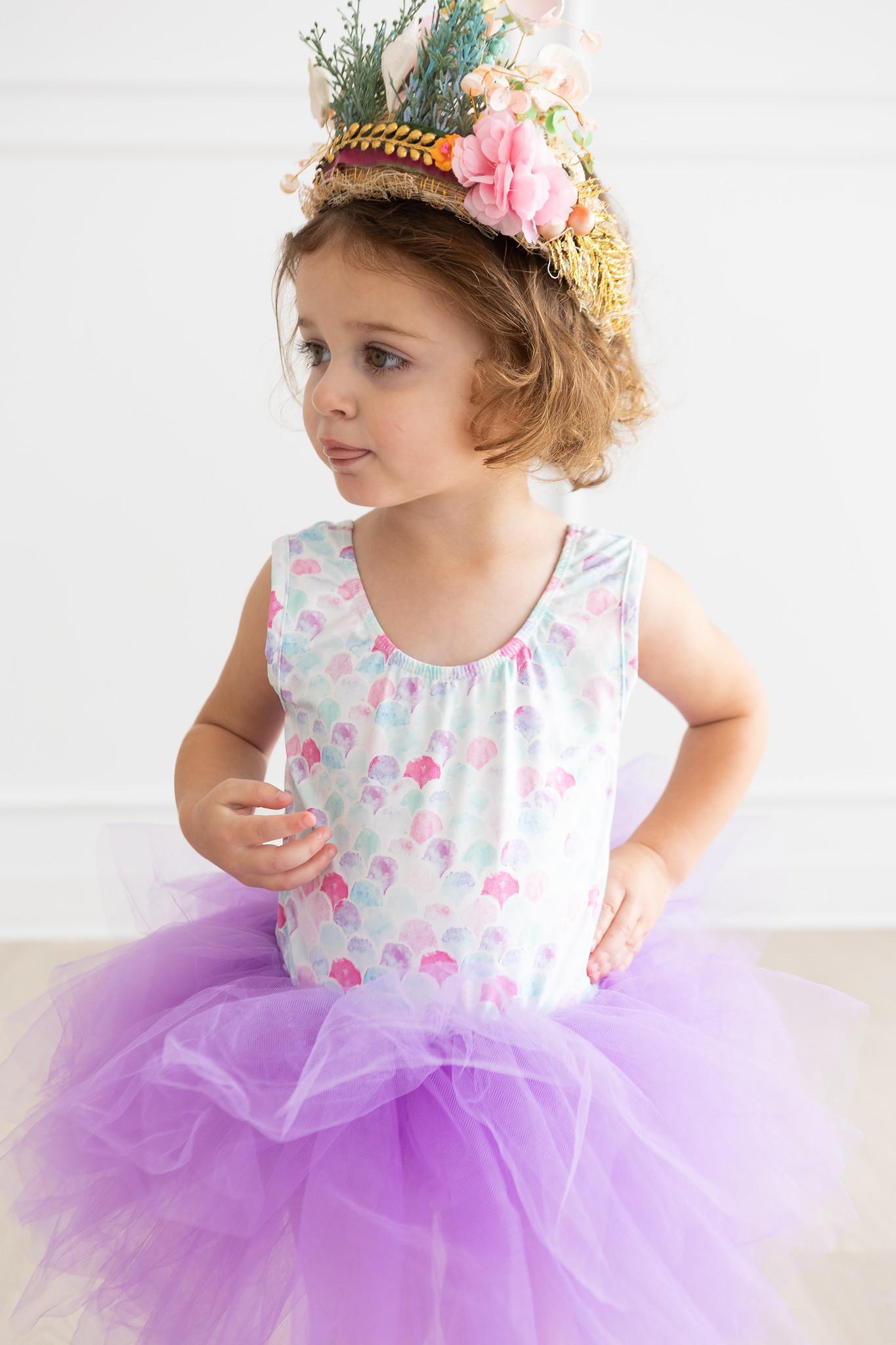Mermaid Scales Tank Tutu Leotard Secondary image