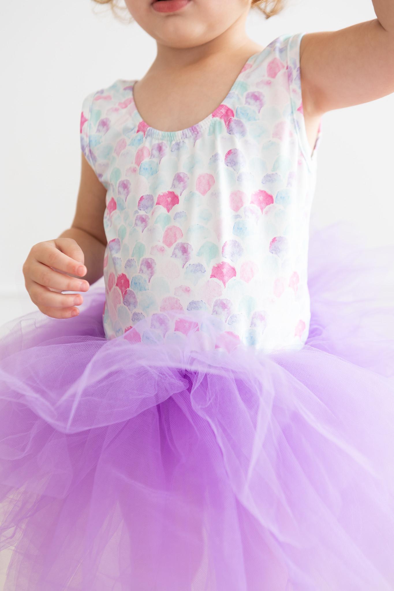 Mermaid Scales Tank Tutu Leotard Main image