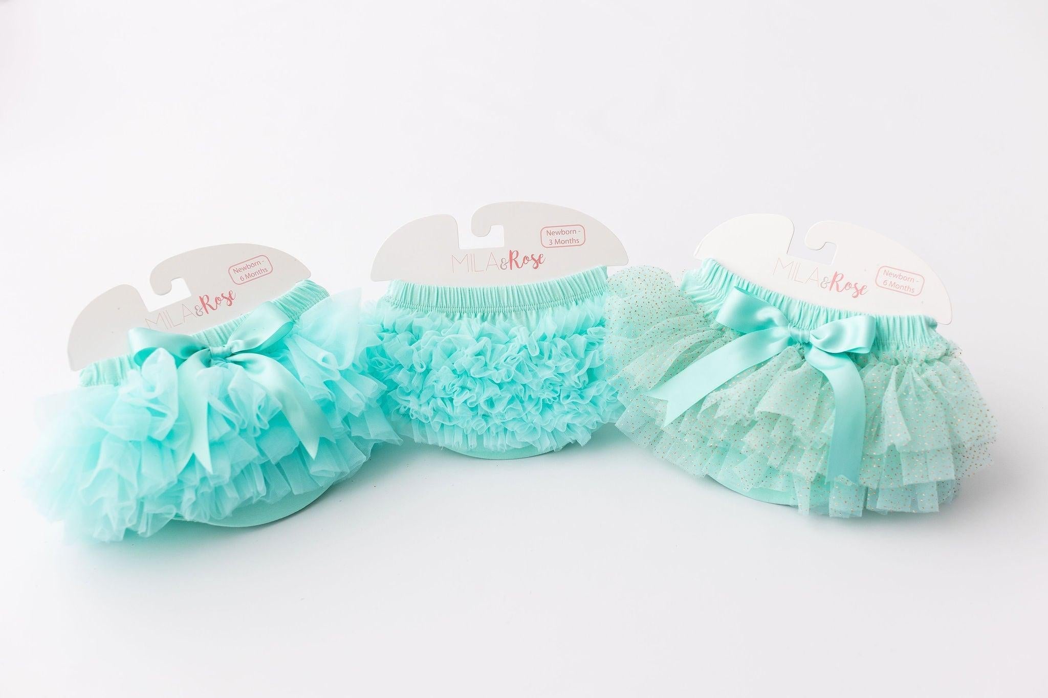 Mint Ruffle Tutu Bloomer Secondary image