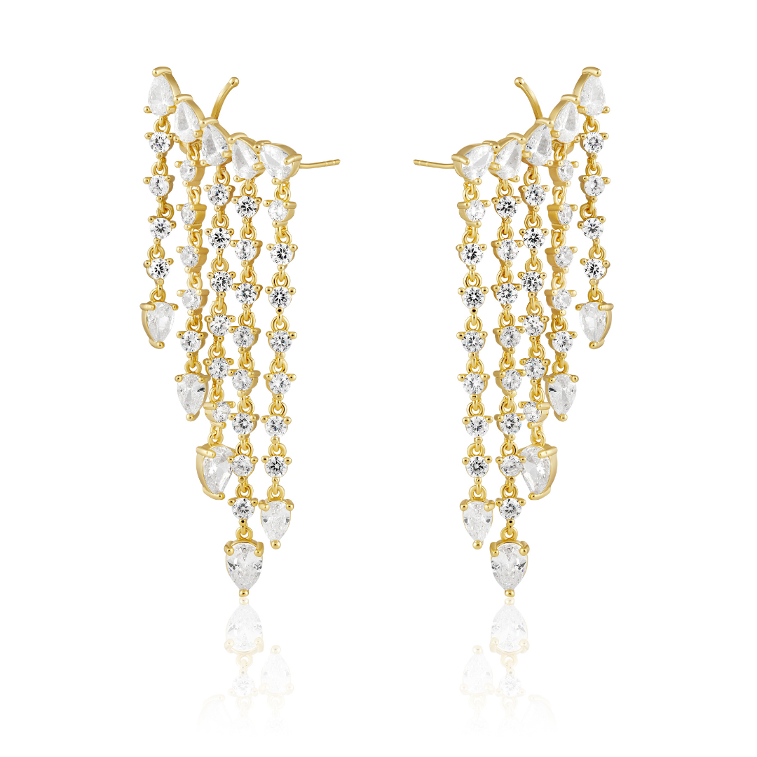 Raven Statement Earrings Main image