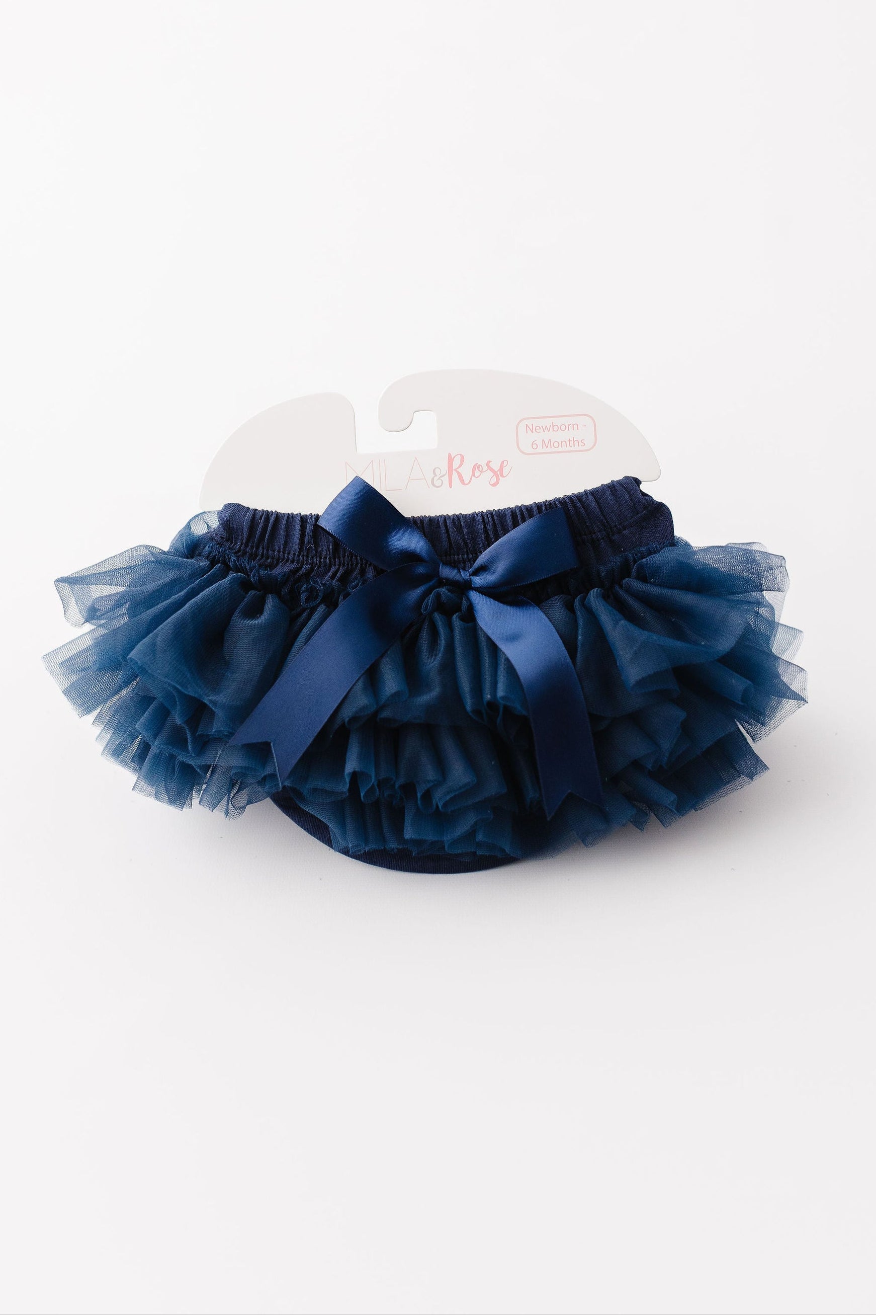 Navy Blue Ruffle Tutu Bloomer Main image