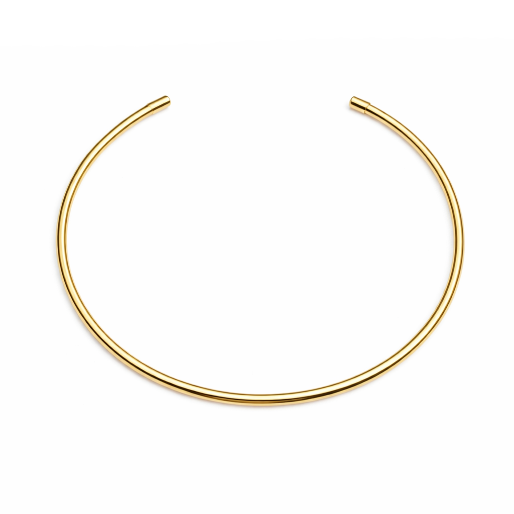 Gold Necklace Cuff Main image