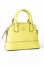Neon Yellow Glitter Girl's Crossbody Purse