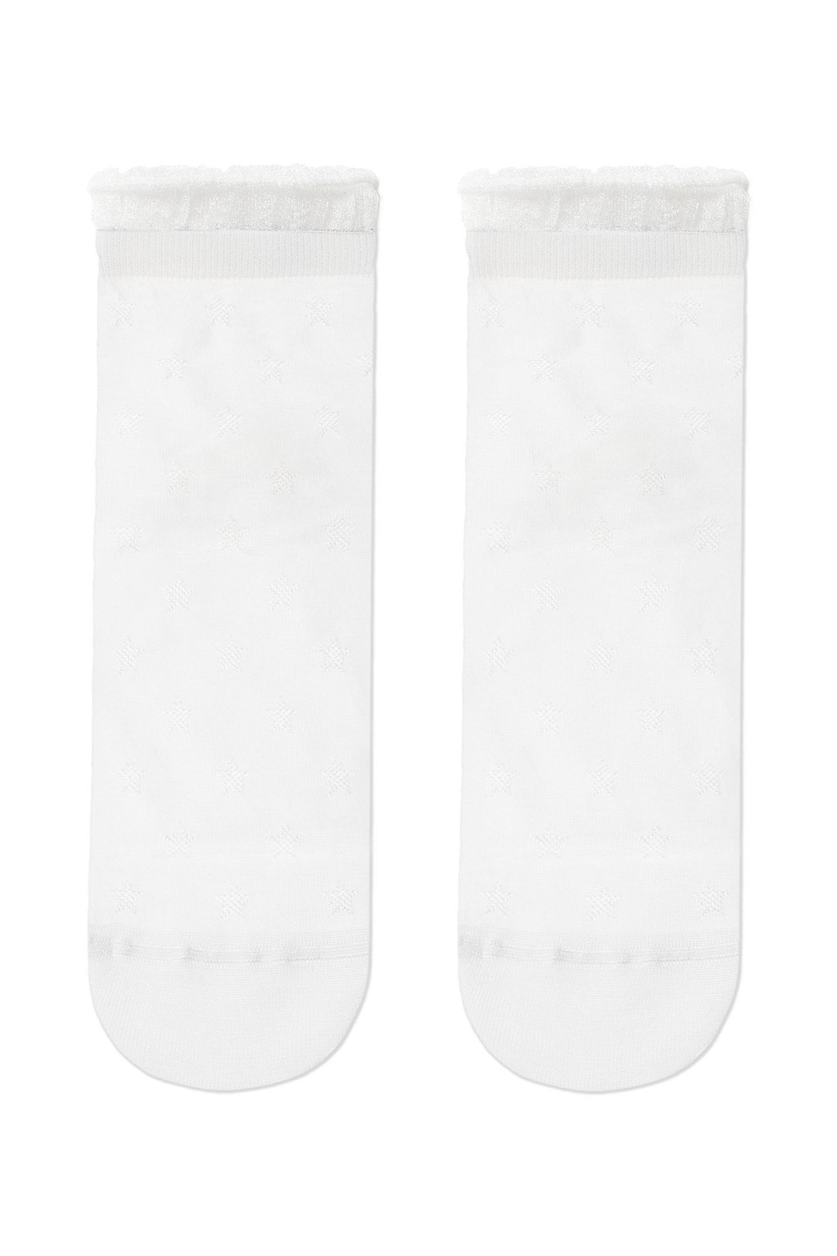 Conte Socks Classic - 491 Decorative Transparent Mesh