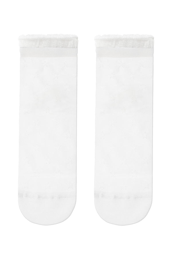 Conte Socks Classic - 491 Decorative Transparent Mesh