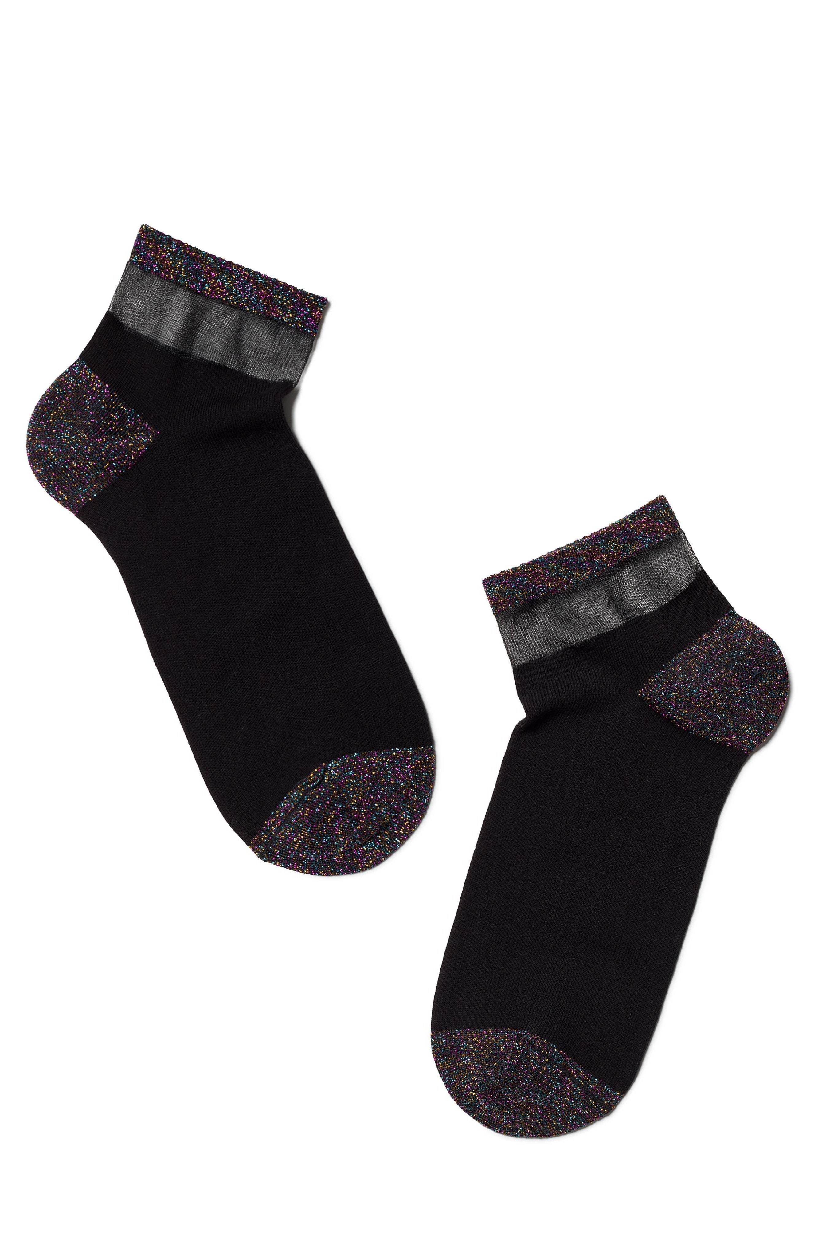 Cotton Ankle Socks Conte Active - 207 with Lurex Secondary image
