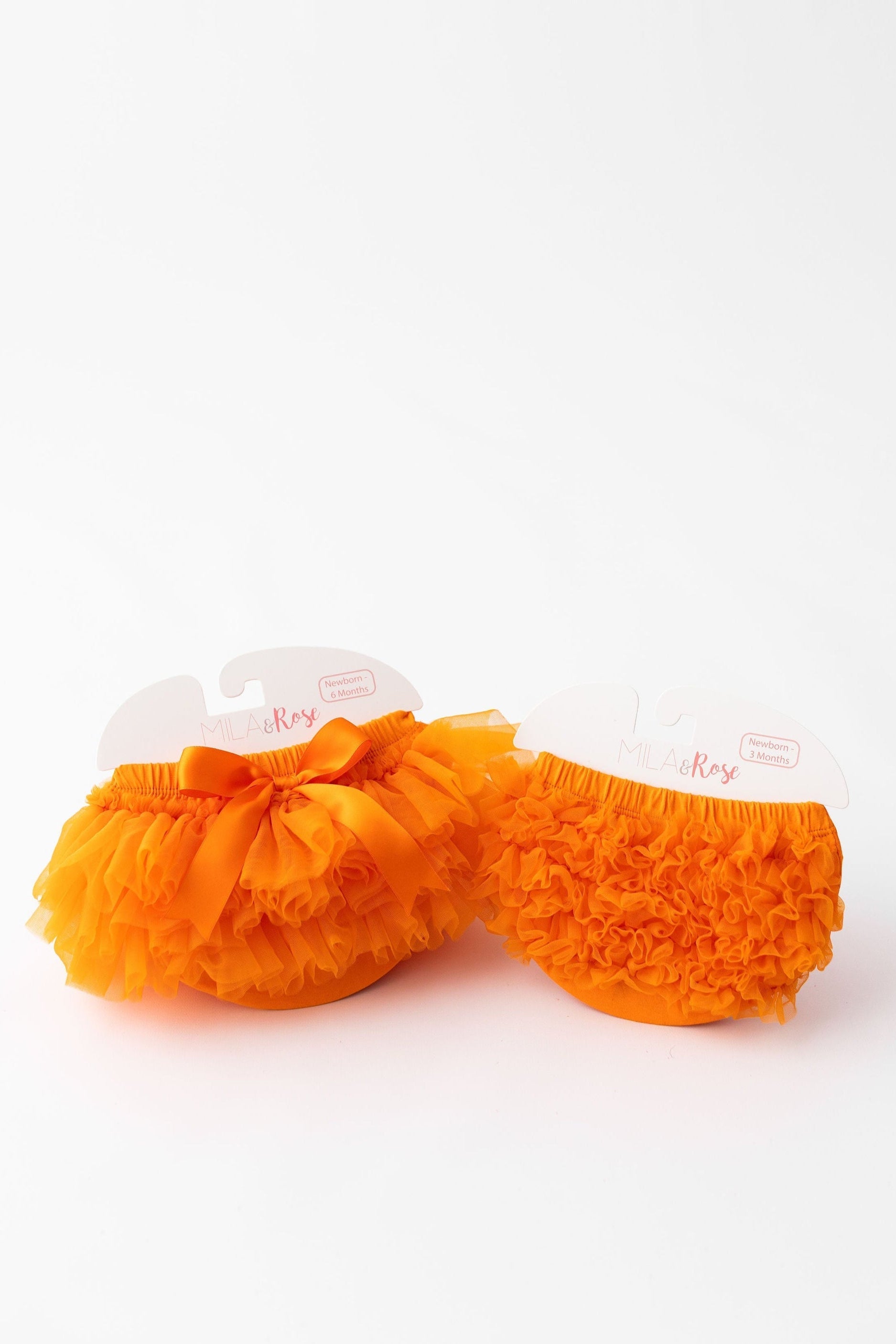 Orange Ruffle Bum Bloomer Secondary image