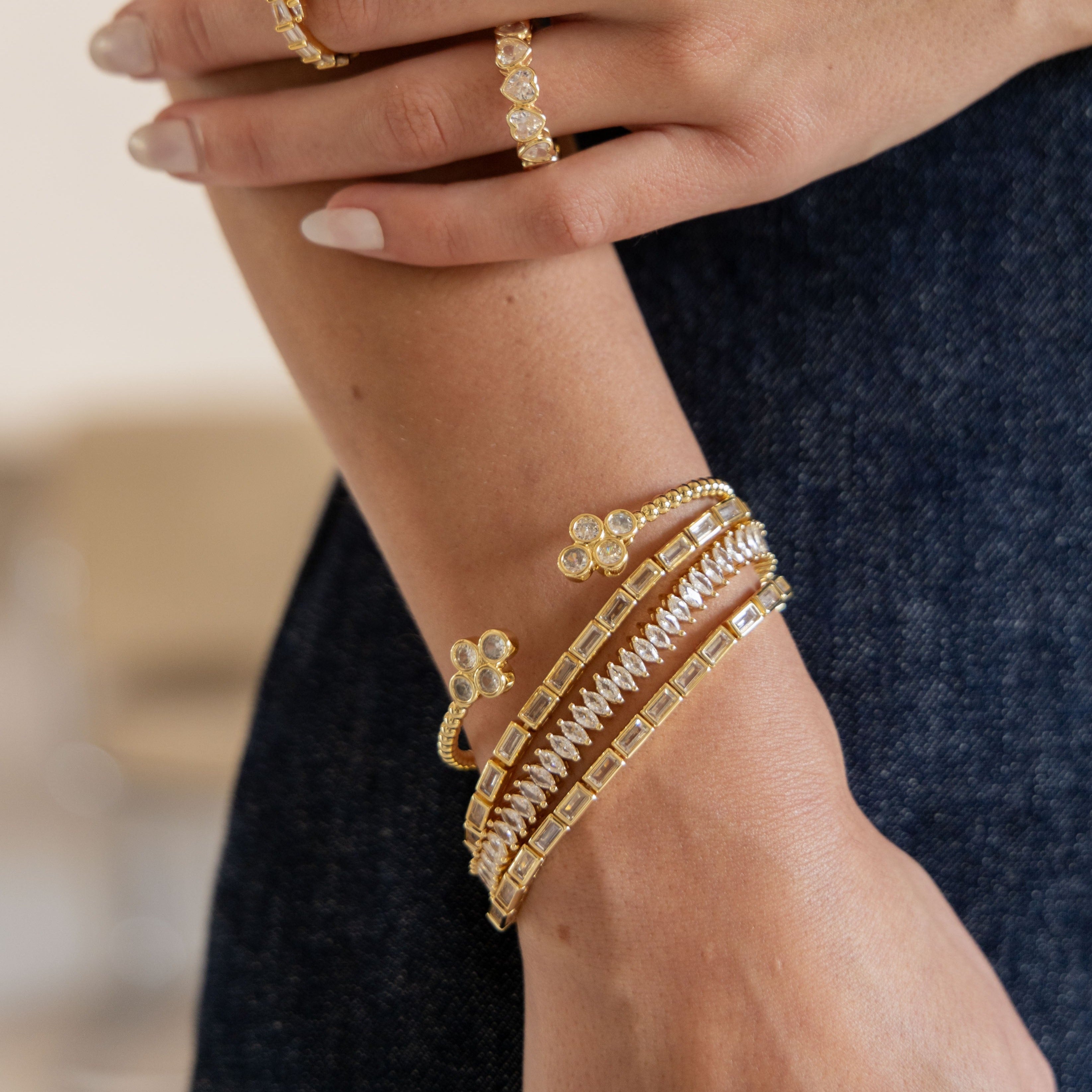 Maisley Tennis Bracelet Secondary image