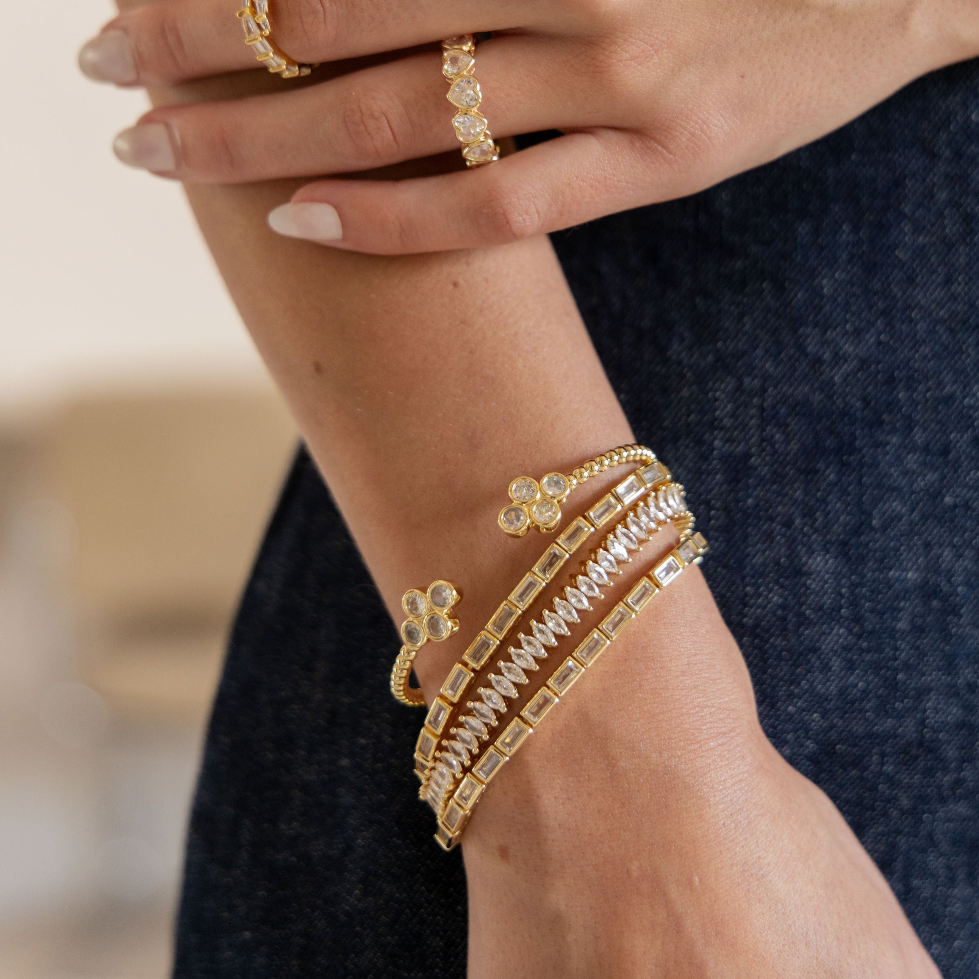 Lainey Tennis Bracelet Secondary image