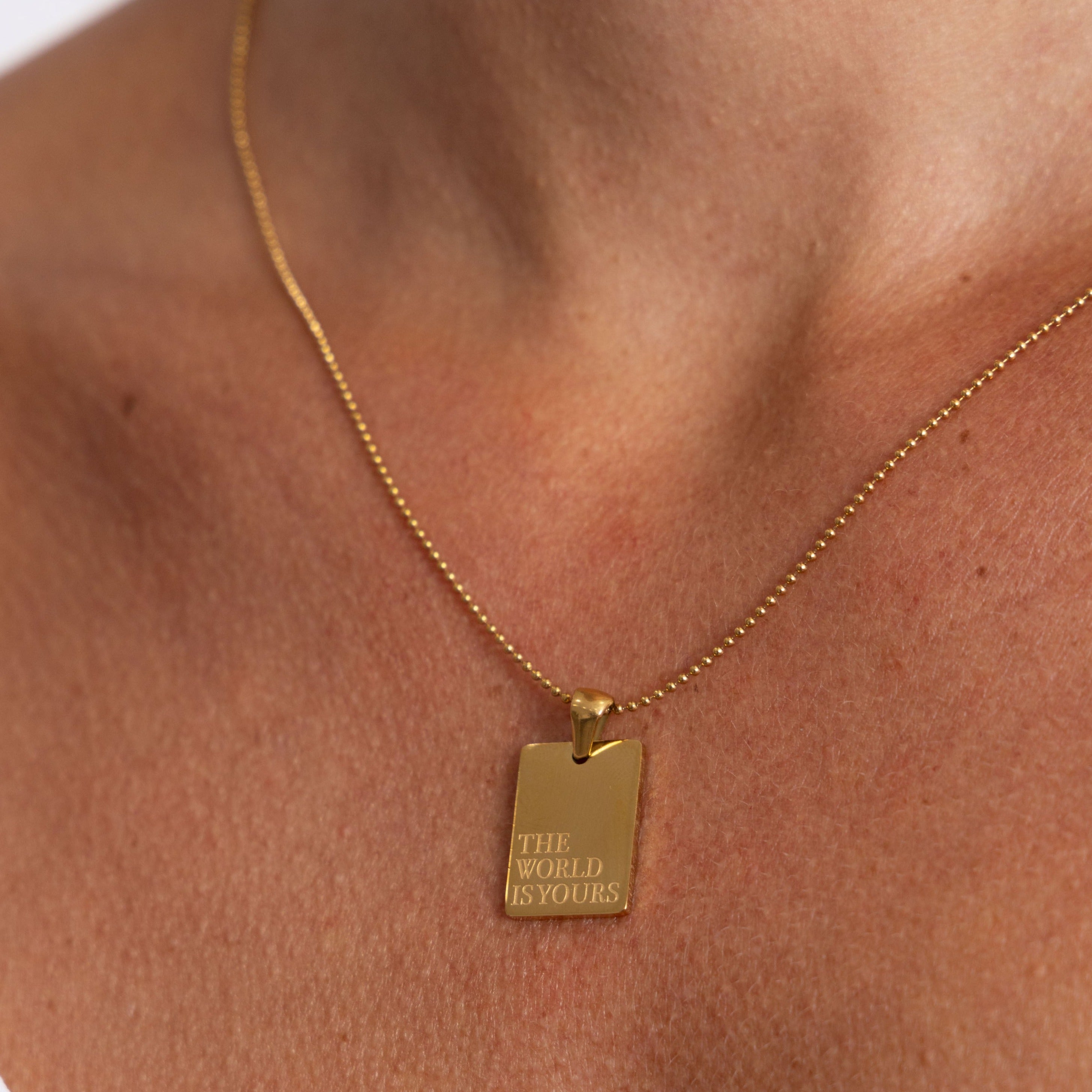 The World Is Yours Necklace Secondary image