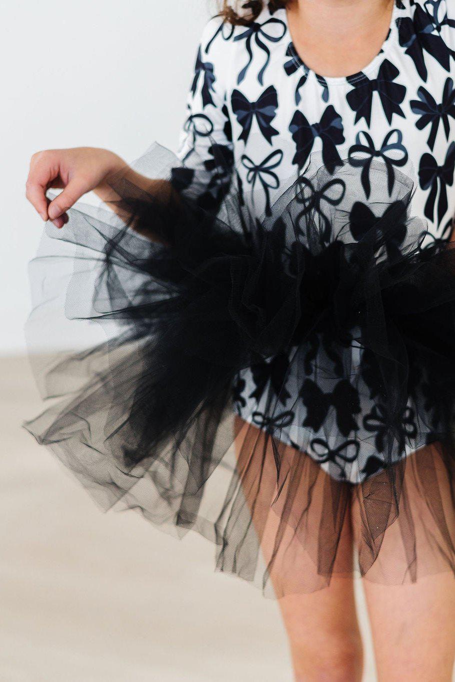 Perfectly Tied 3/4 Sleeve Tutu Leotard Main image